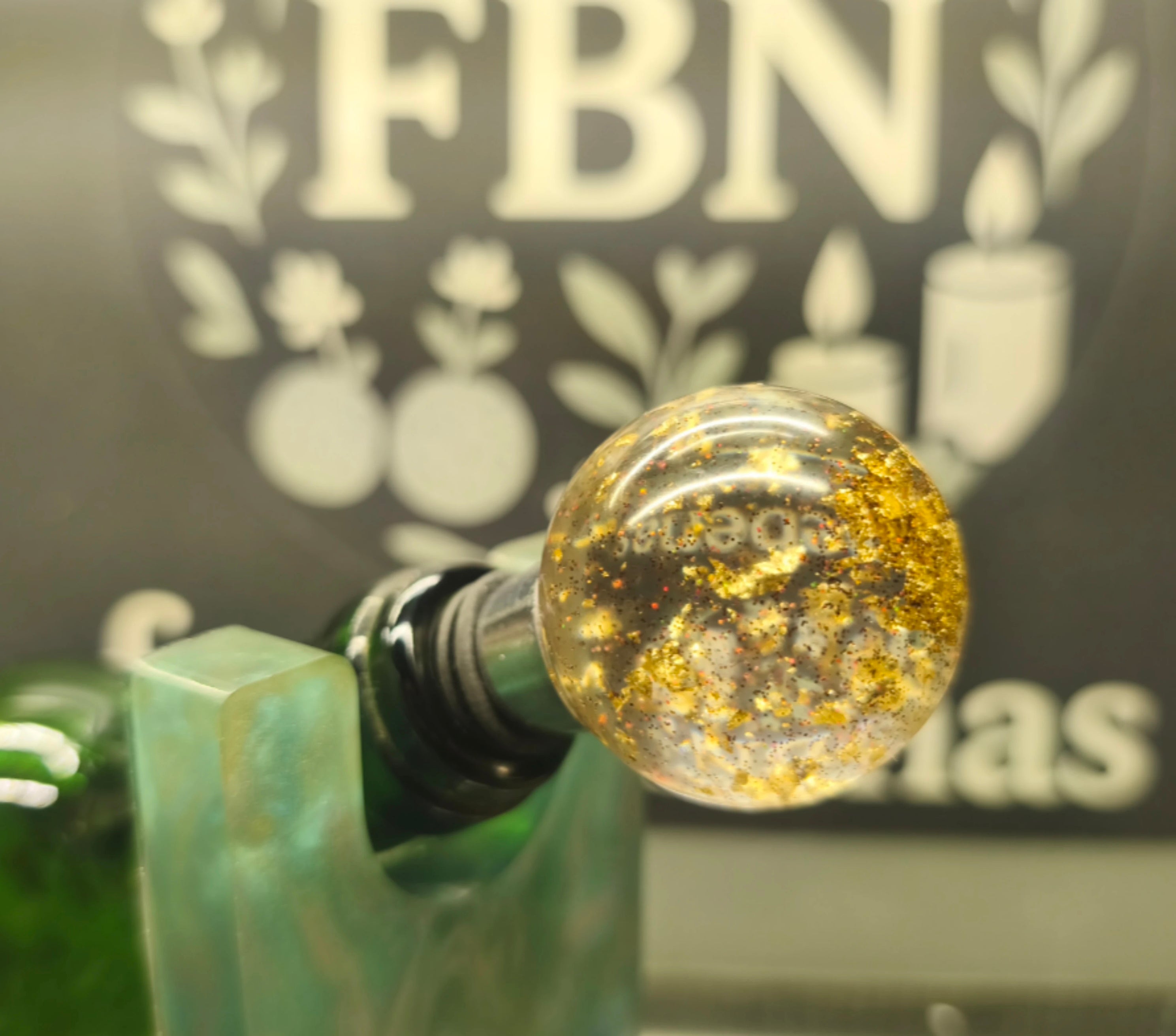 Bouchon Bouteille résiné n°2