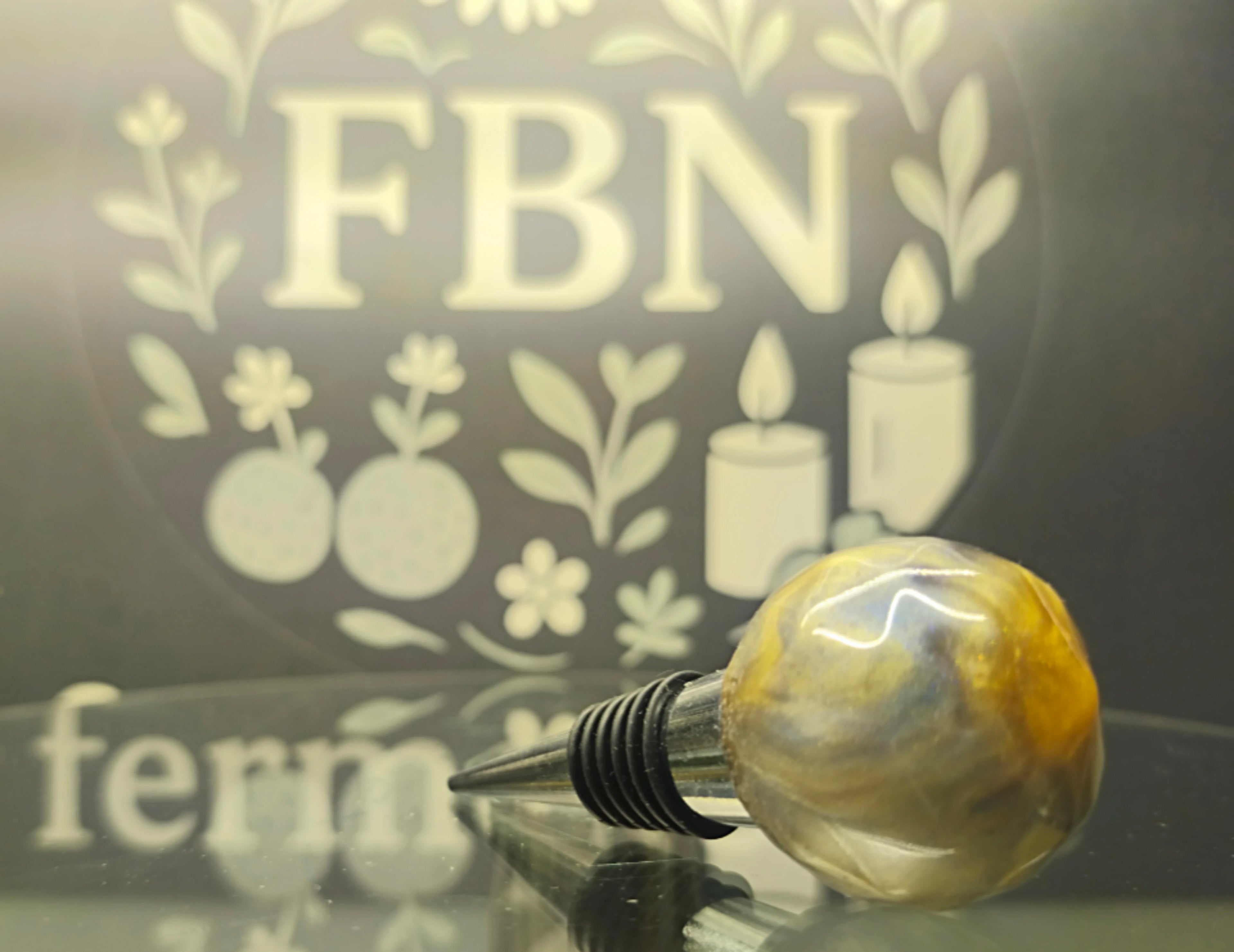 Bouchon Bouteille résiné n°6