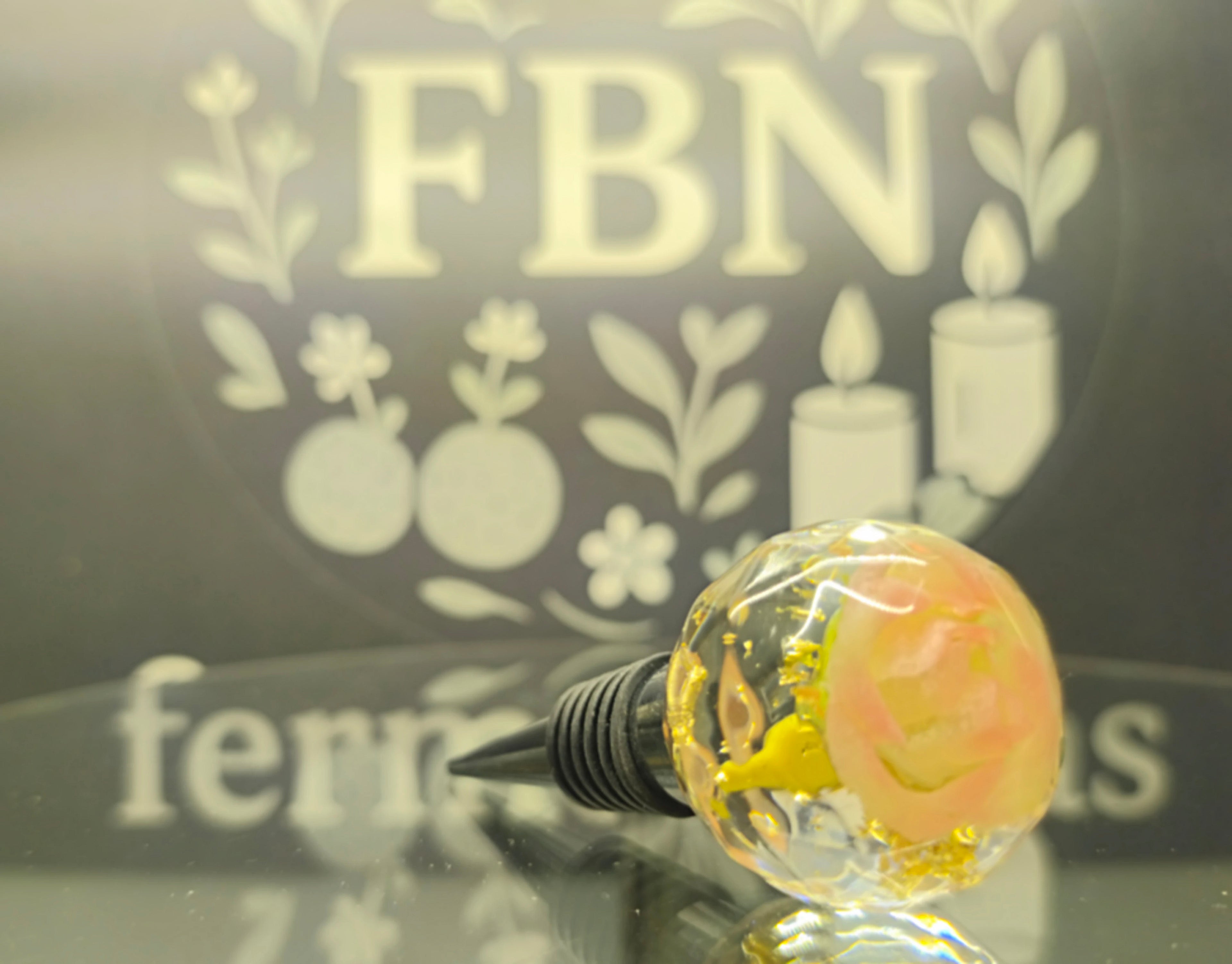 Bouchon Bouteille résiné n°7