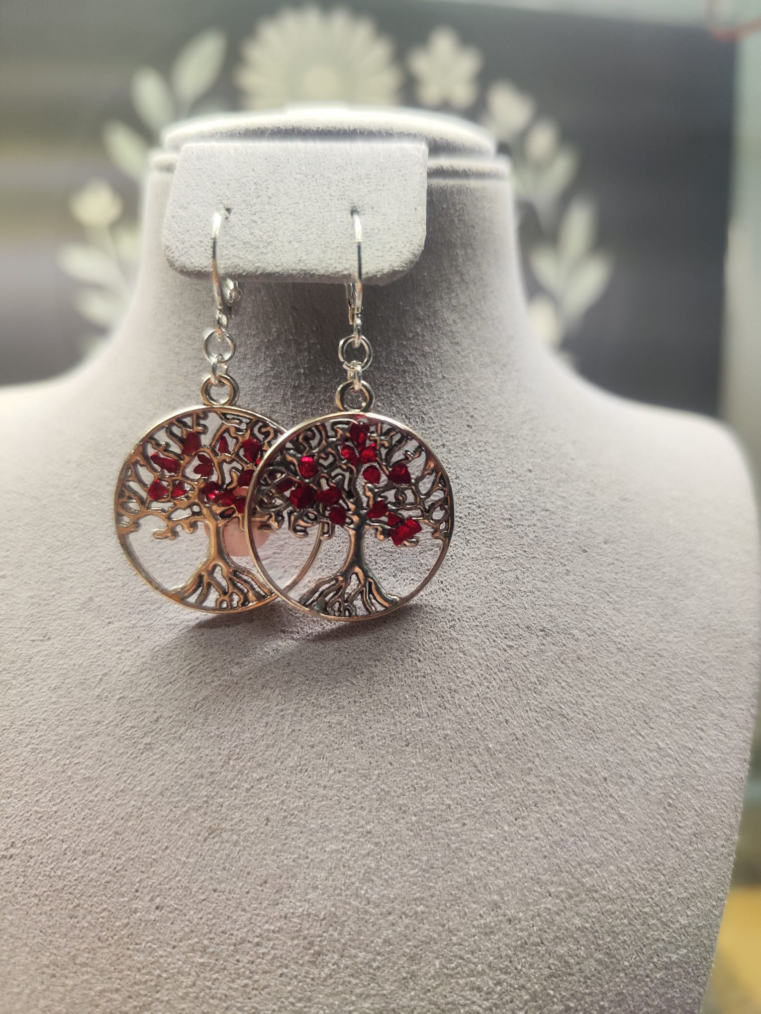 Boucles d'oreilles arbre de vie n°5