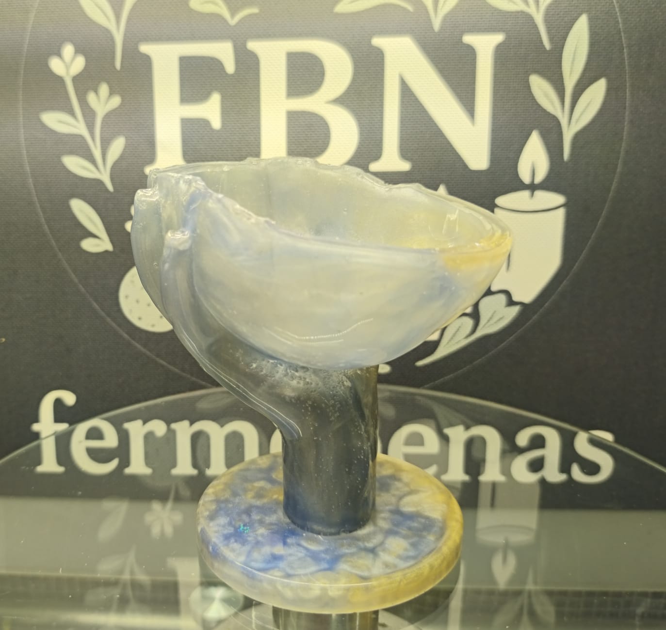 Création artisanale - Porte bougie / Cendrier