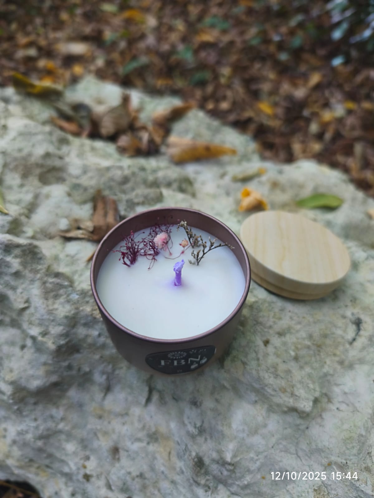 Bougie coulée - Vanille