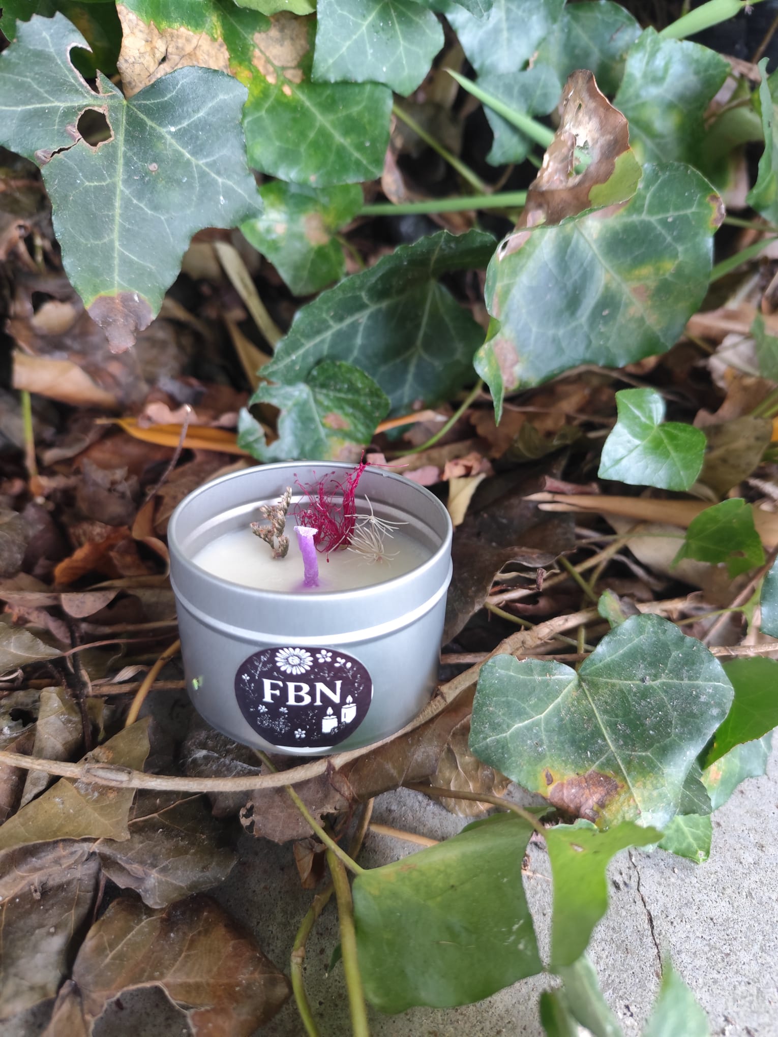 Bougie coulée - Cèdre