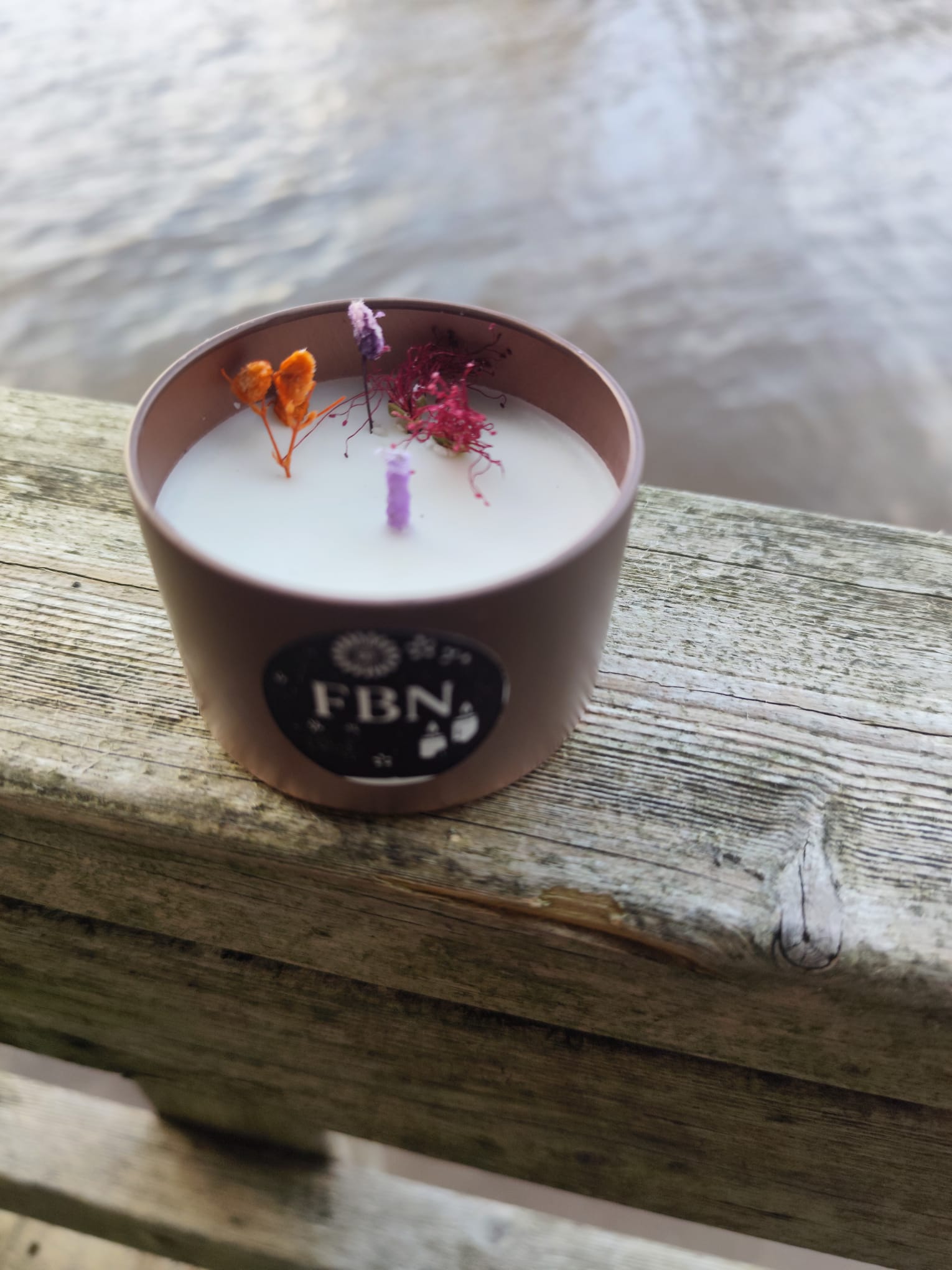 Bougie coulée - Instant plaisir