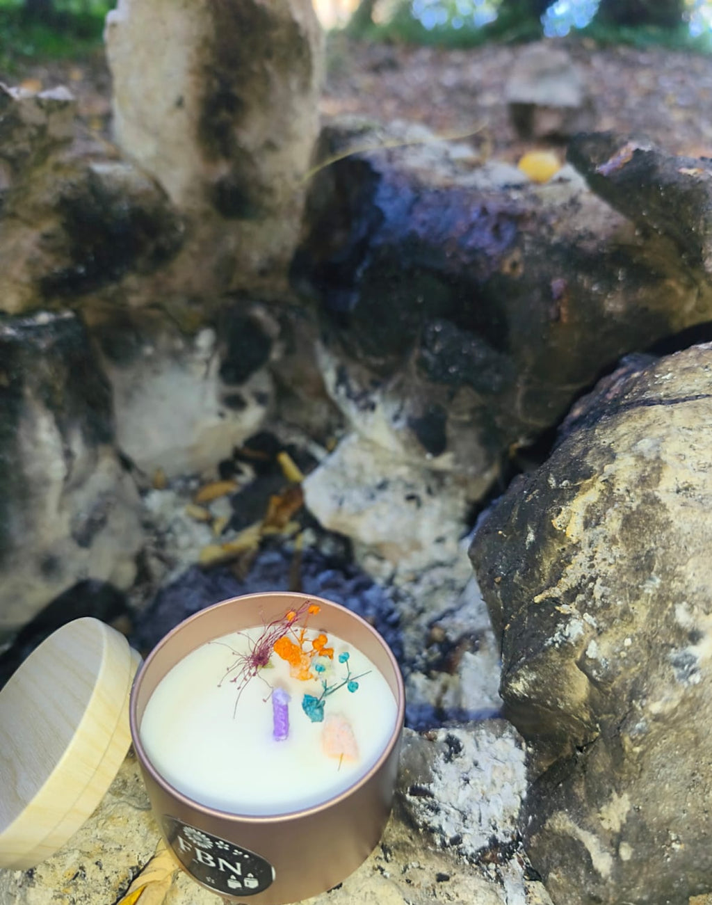 Bougie coulée - Fraise Tagada