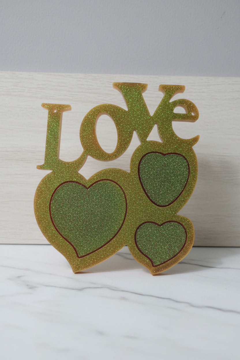 Décoration - LOVE avec coeur (pour photo à partir de 19.90€)