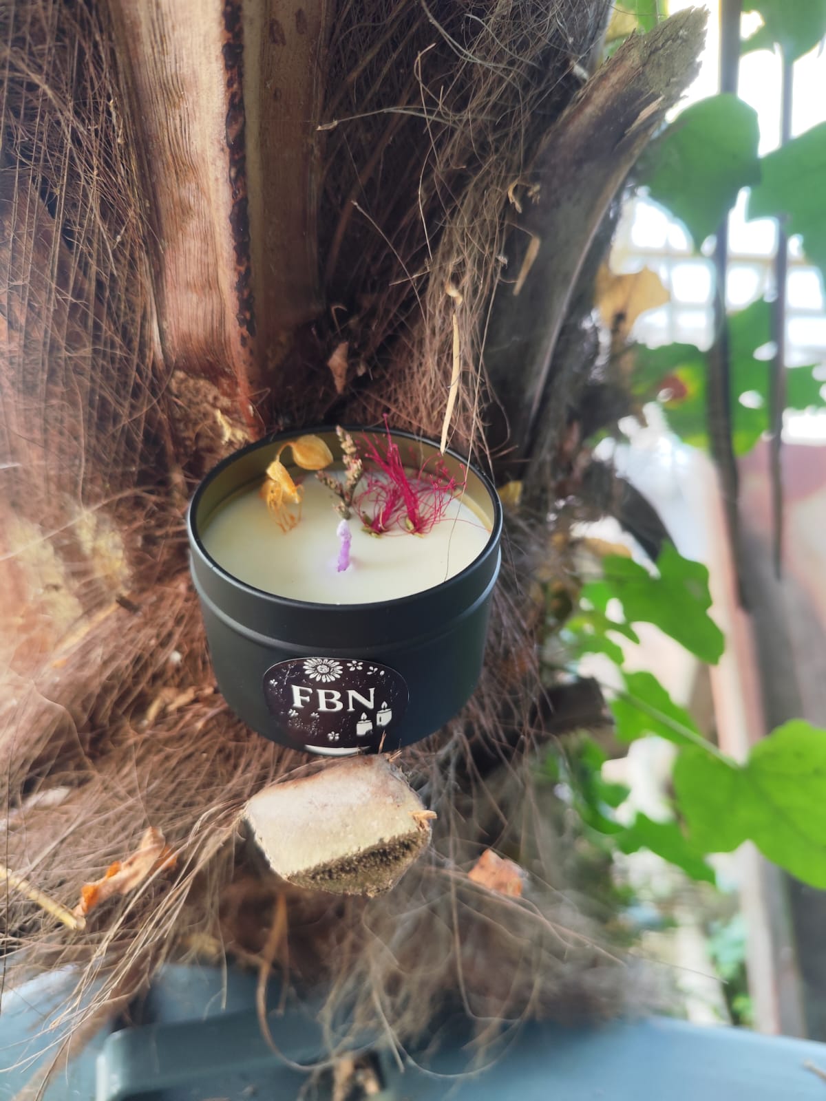 Bougie coulée - Bois de Santal