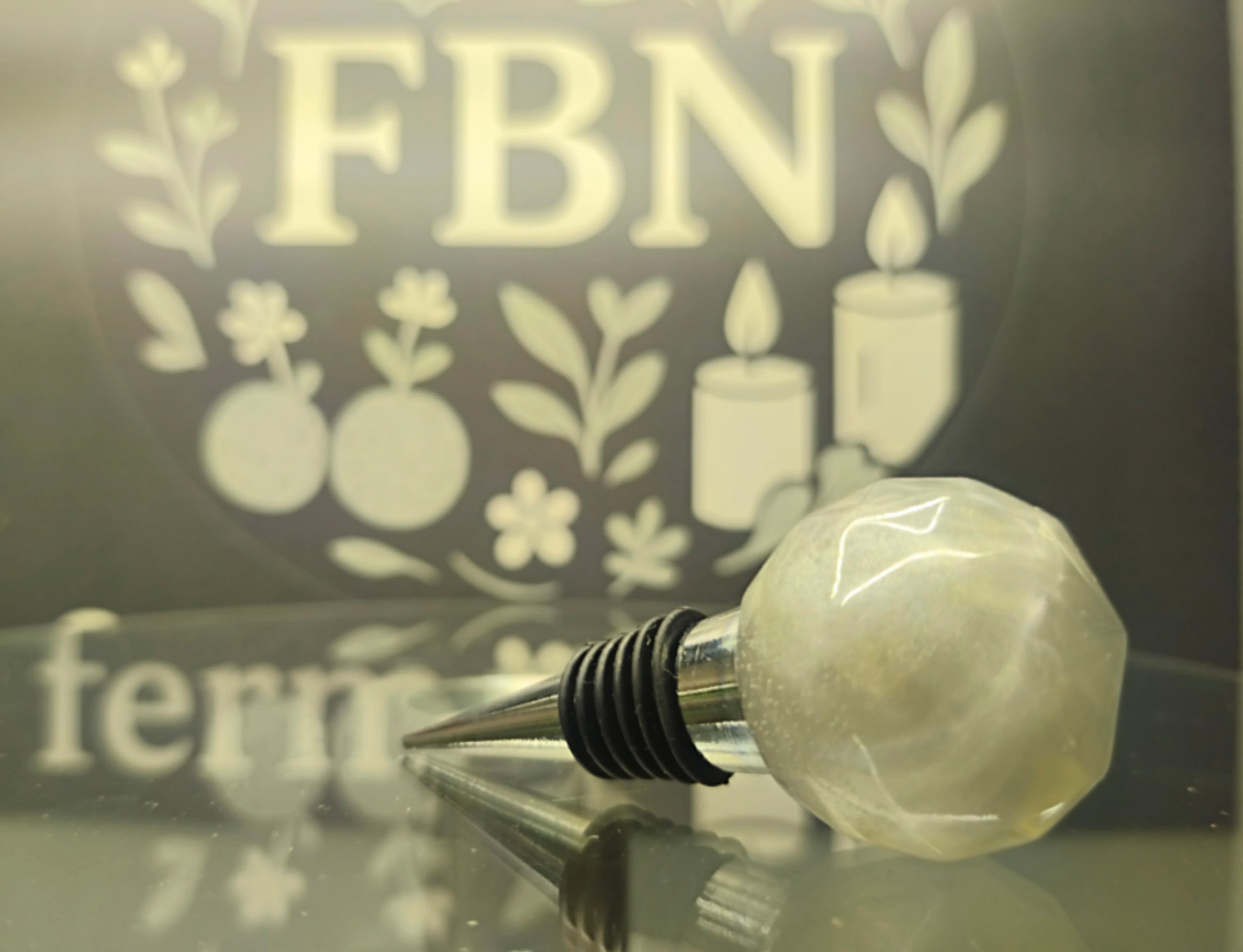 Bouchon Bouteille résiné n°8