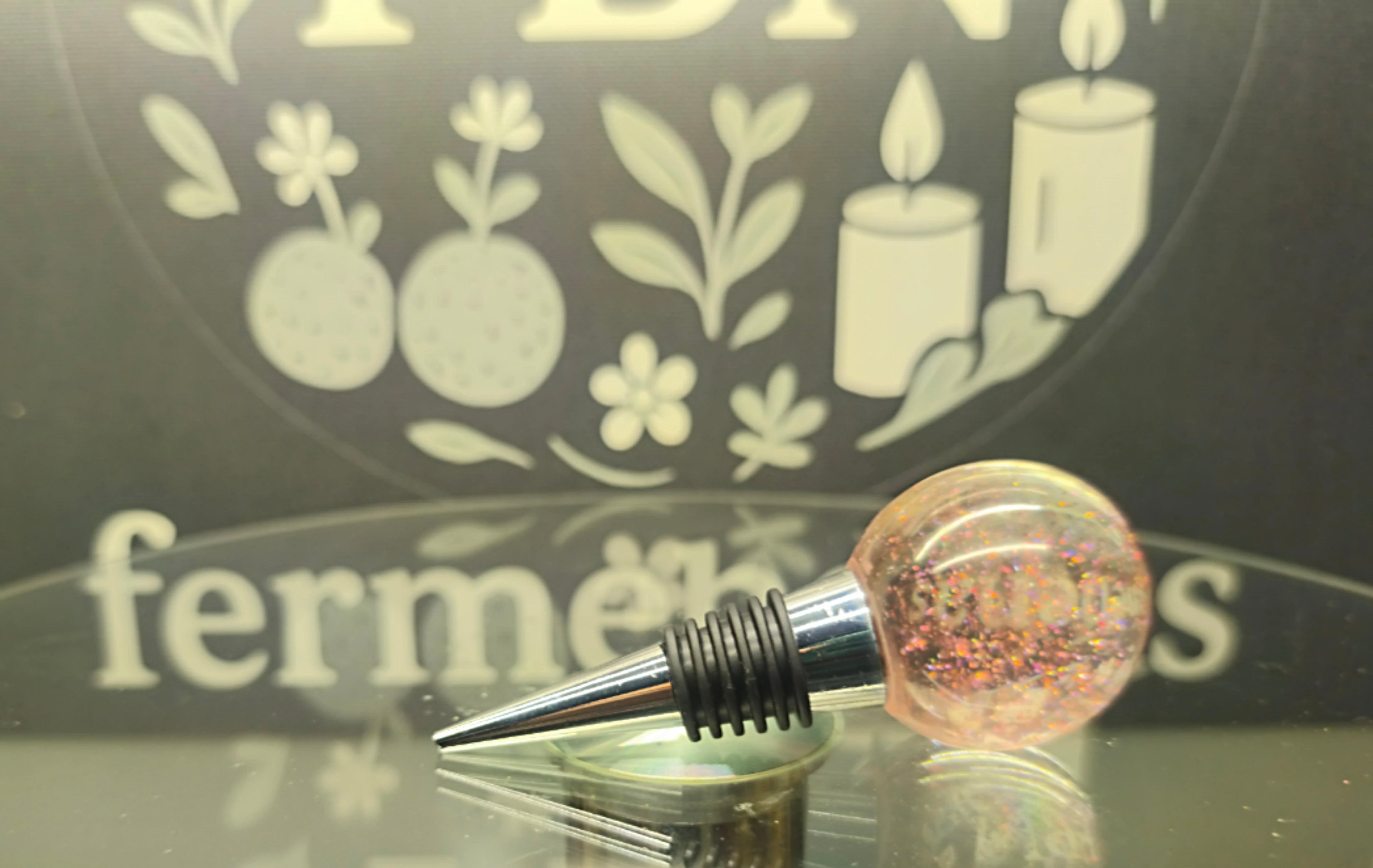 Bouchon Bouteille résiné n°13