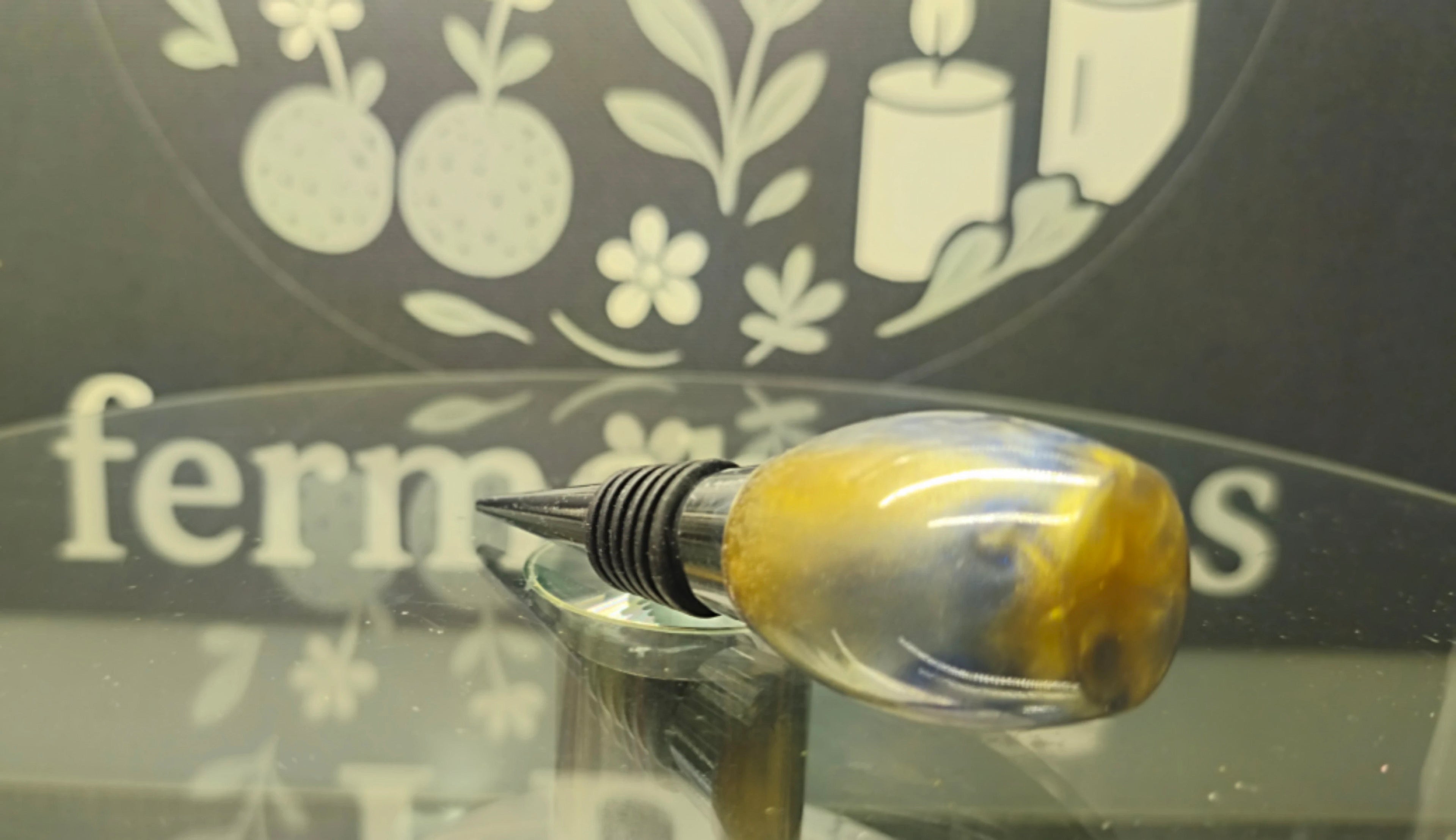 Bouchon Bouteille résiné n°16