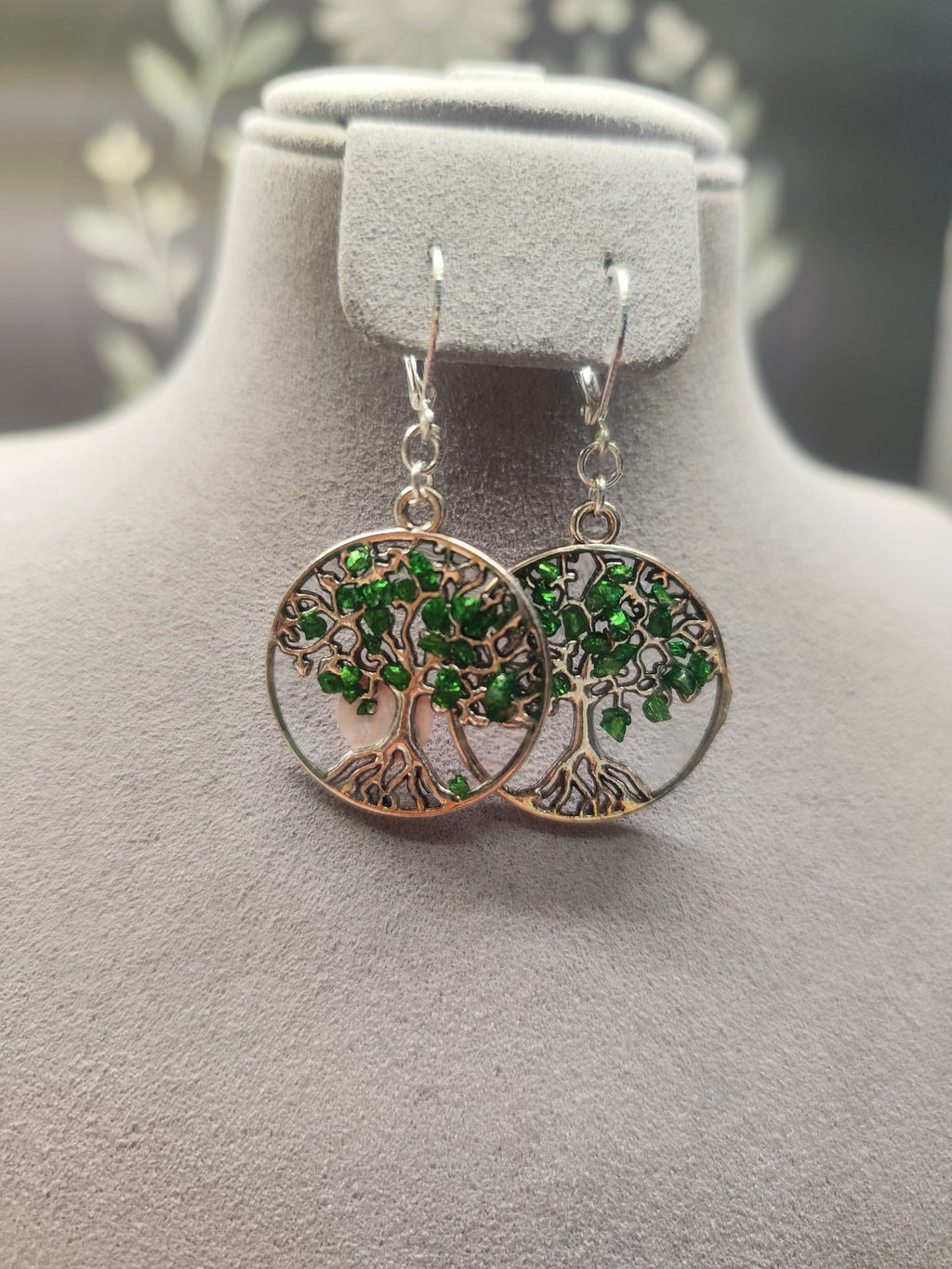 Boucles d'oreilles arbre de vie n°7