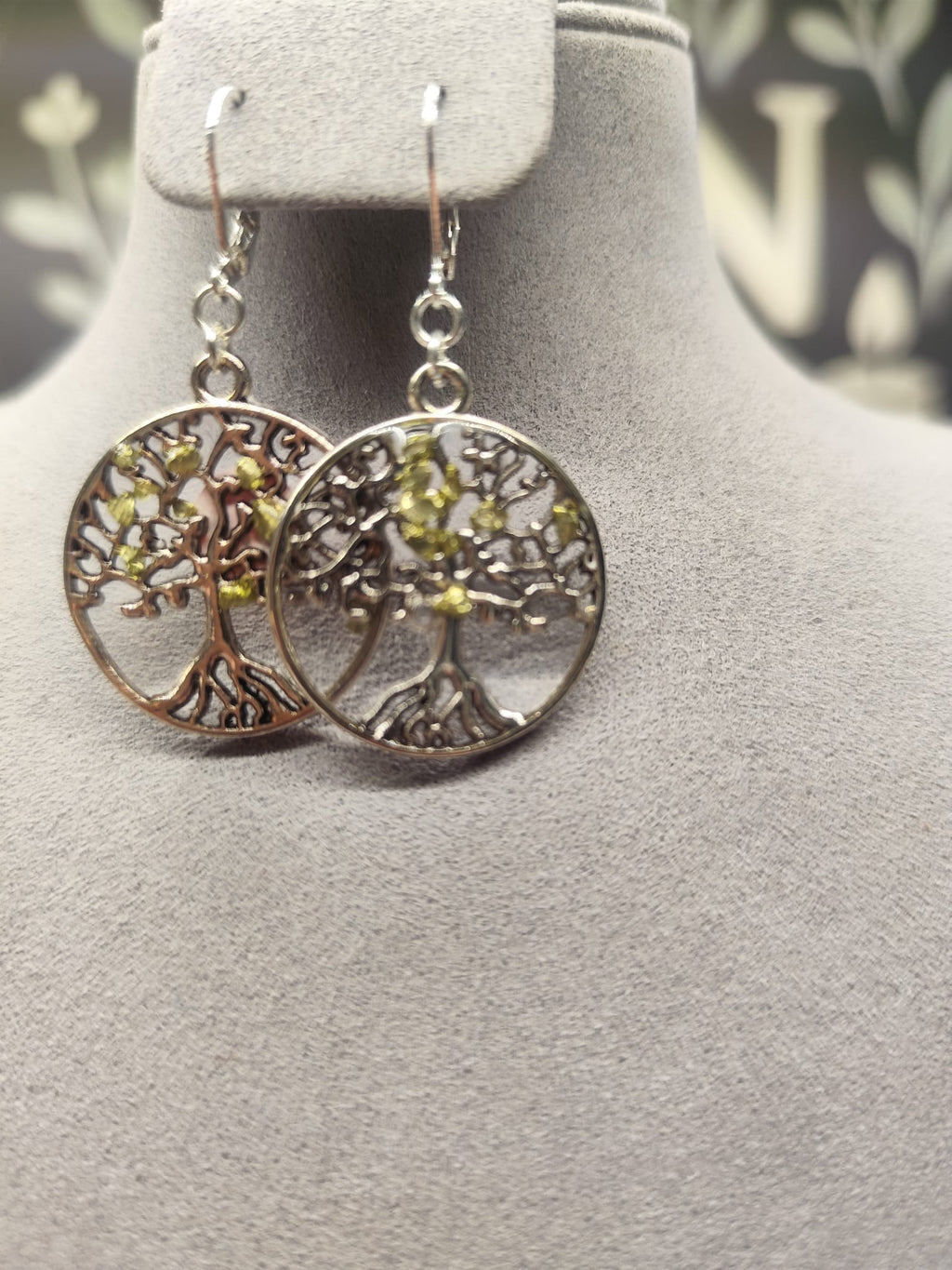 Boucles d'oreilles arbres de vie n°10