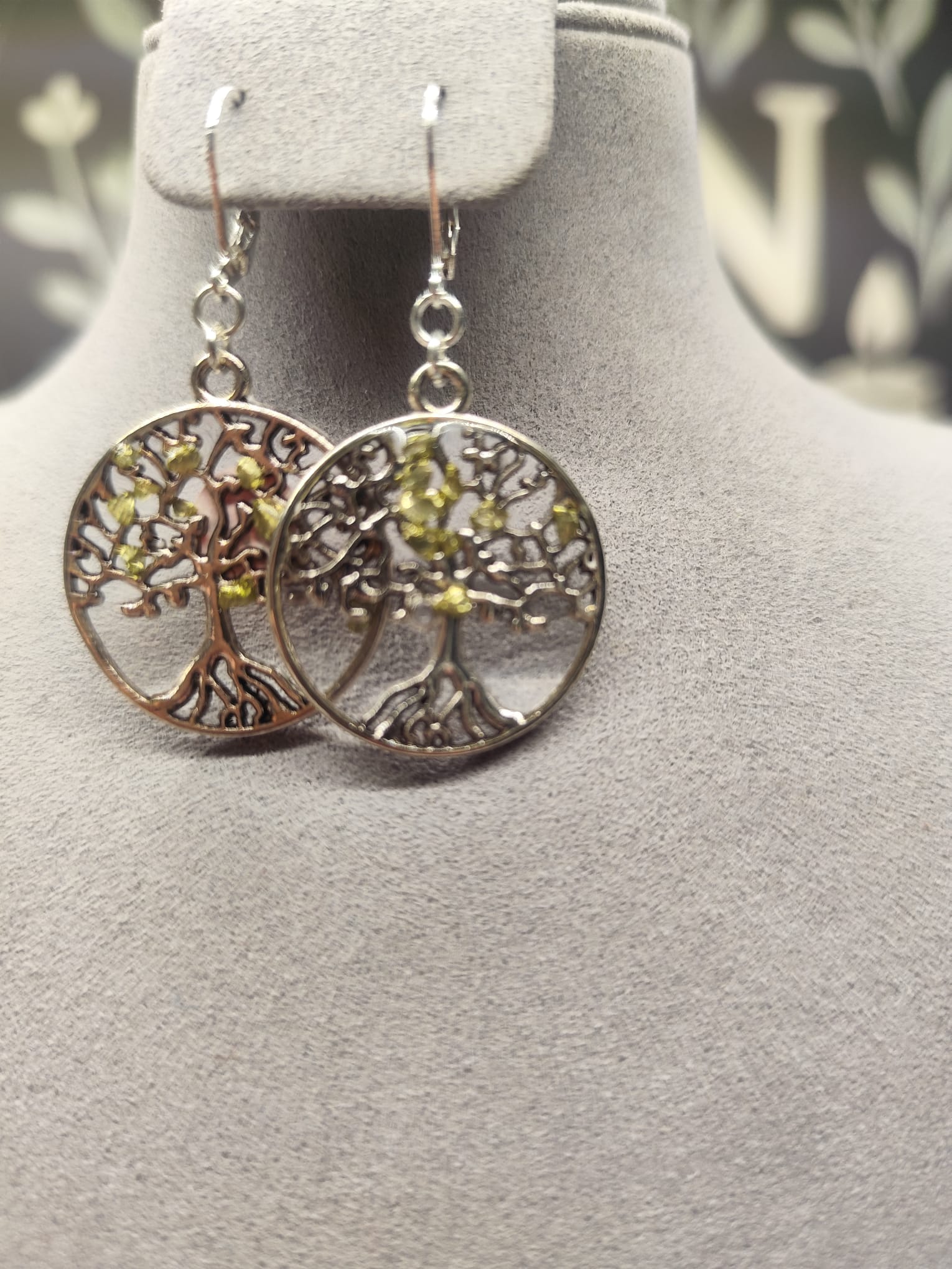 Boucles d'oreilles arbres de vie n°10