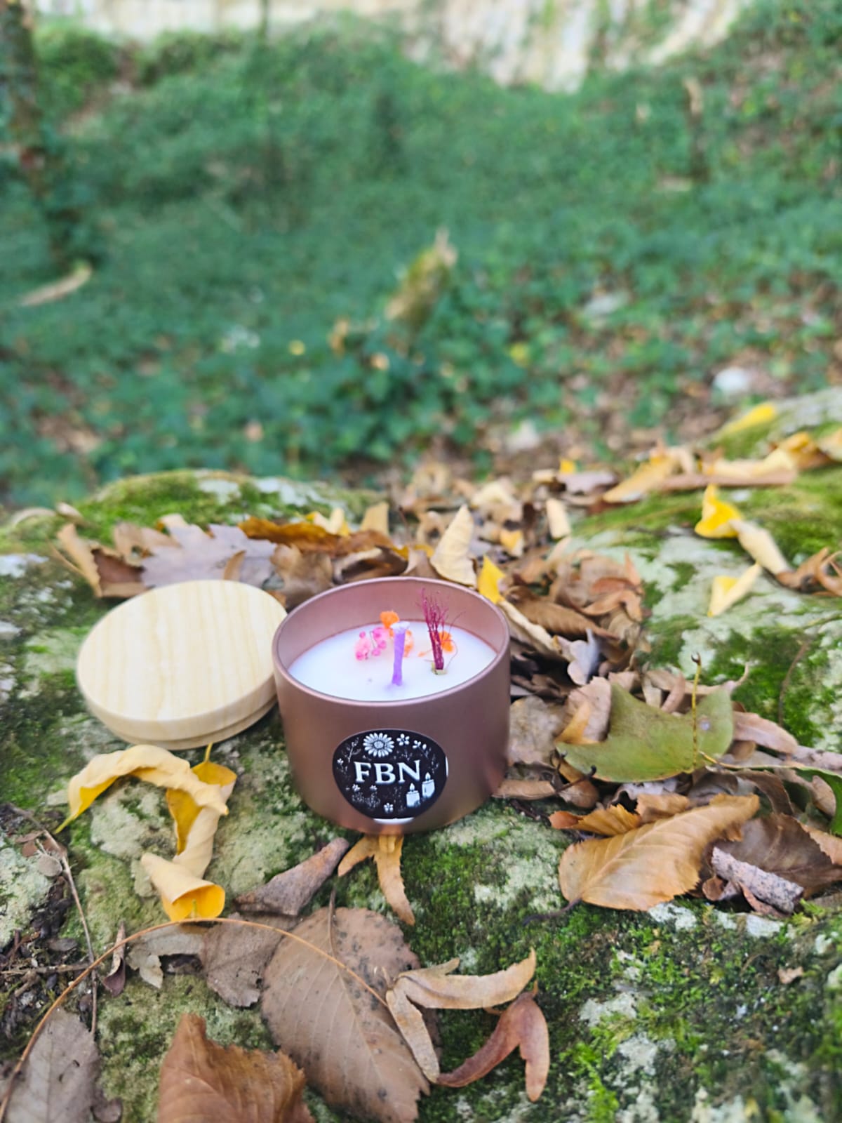 Bougie coulée - Cookies