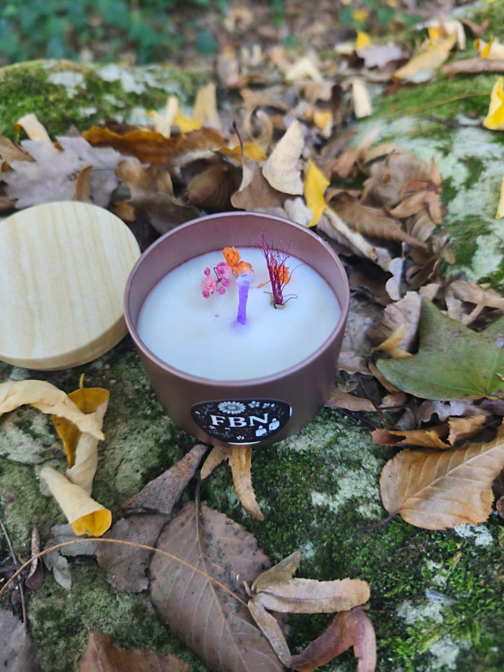 Bougie coulée - Cookies