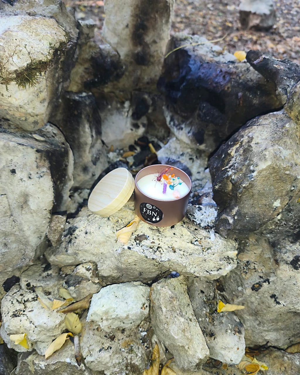 Bougie coulée - Fraise Tagada