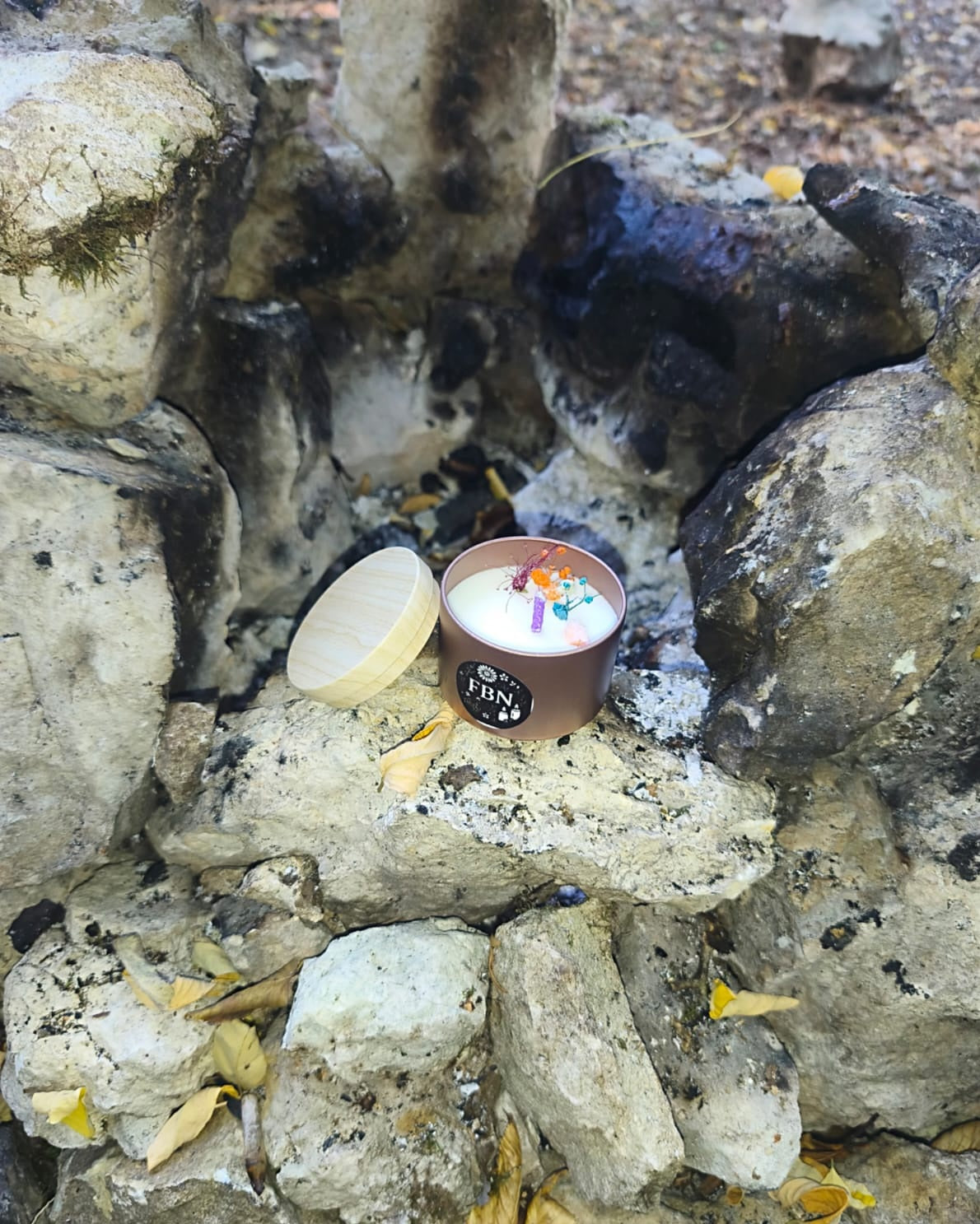 Bougie coulée - Fraise Tagada