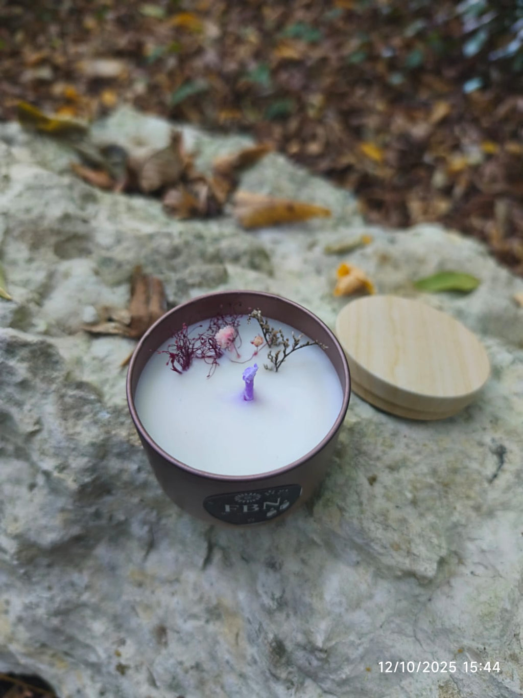 Bougie coulée - Vanille