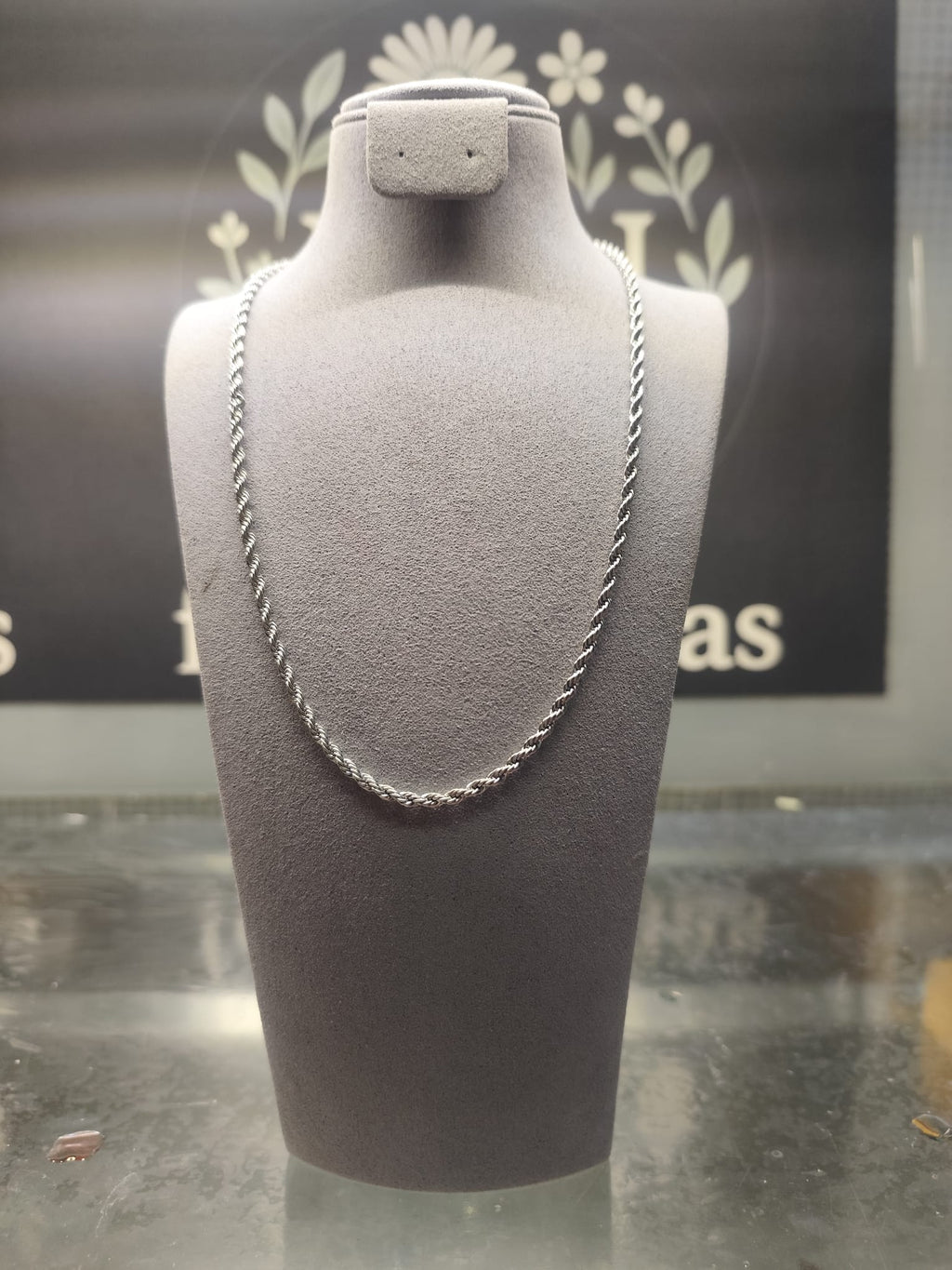 Colliers de rechange – acier inoxydable, plaqué argent 925 ou plaqué or (différentes tailles)