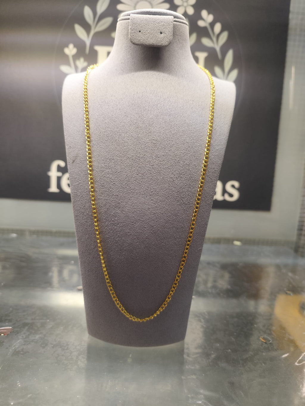 Colliers de rechange – acier inoxydable, plaqué argent 925 ou plaqué or (différentes tailles)