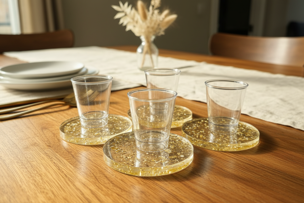Création Repose verre avec support rangement (à partir de 19.90€)