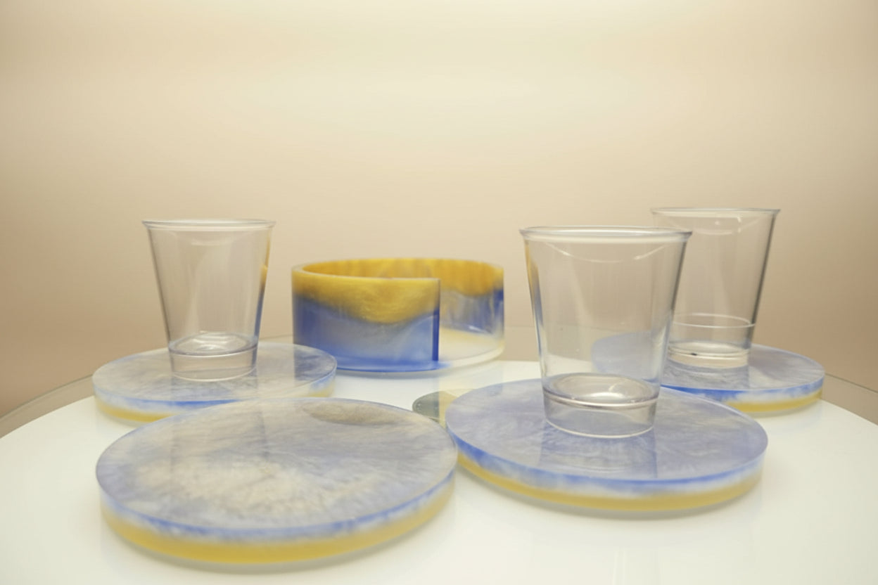 Création Repose verre avec support rangement (à partir de 19.90€)