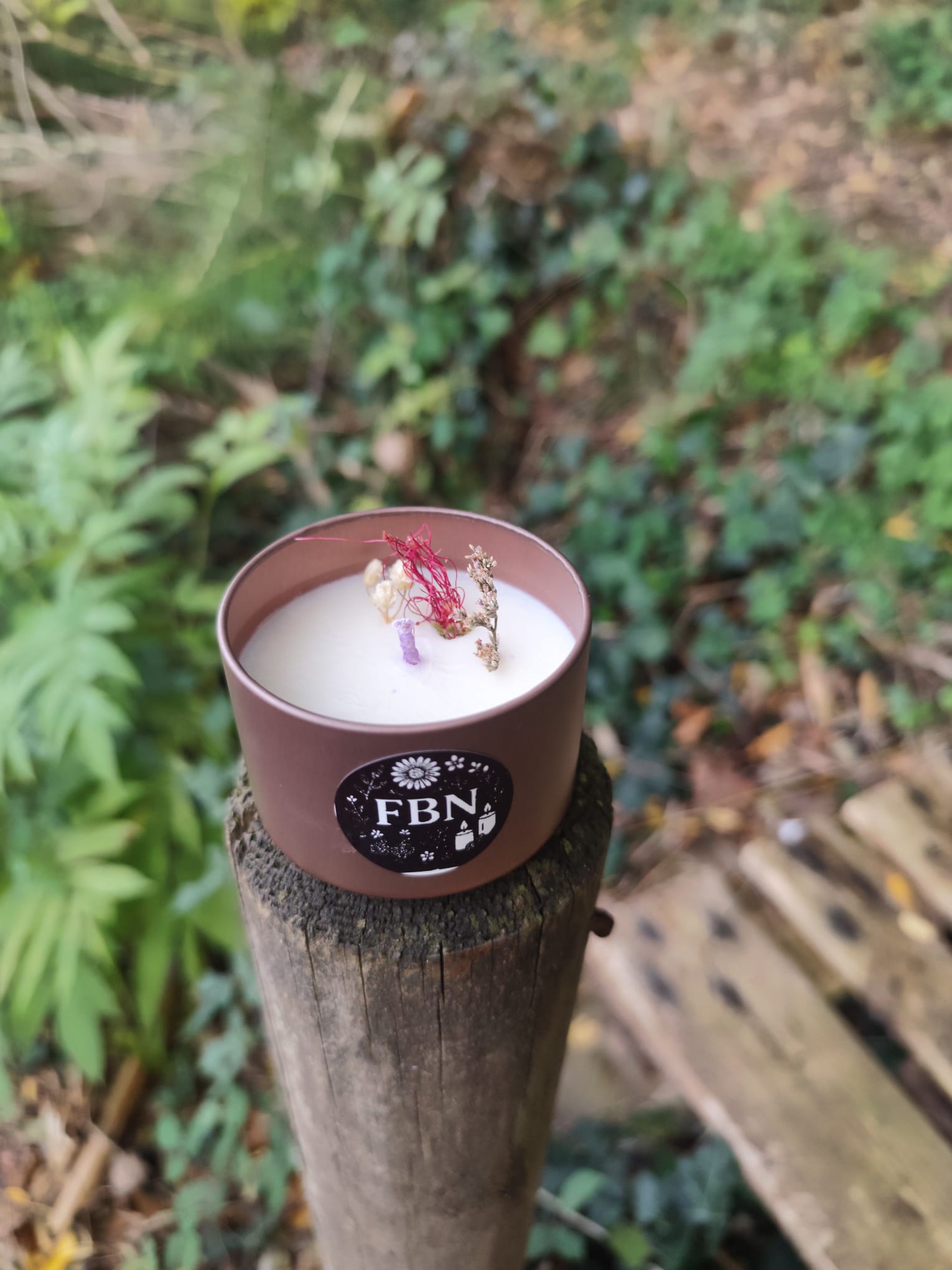 Bougie coulée - Douceur