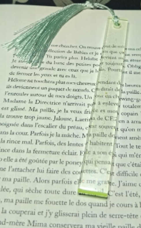 Marque pages en résine n°2 (à partir de 4€)