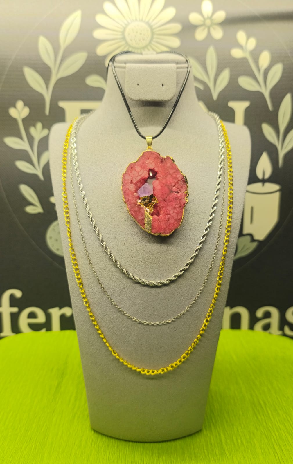 Pendentif Pierre - Chakra 1