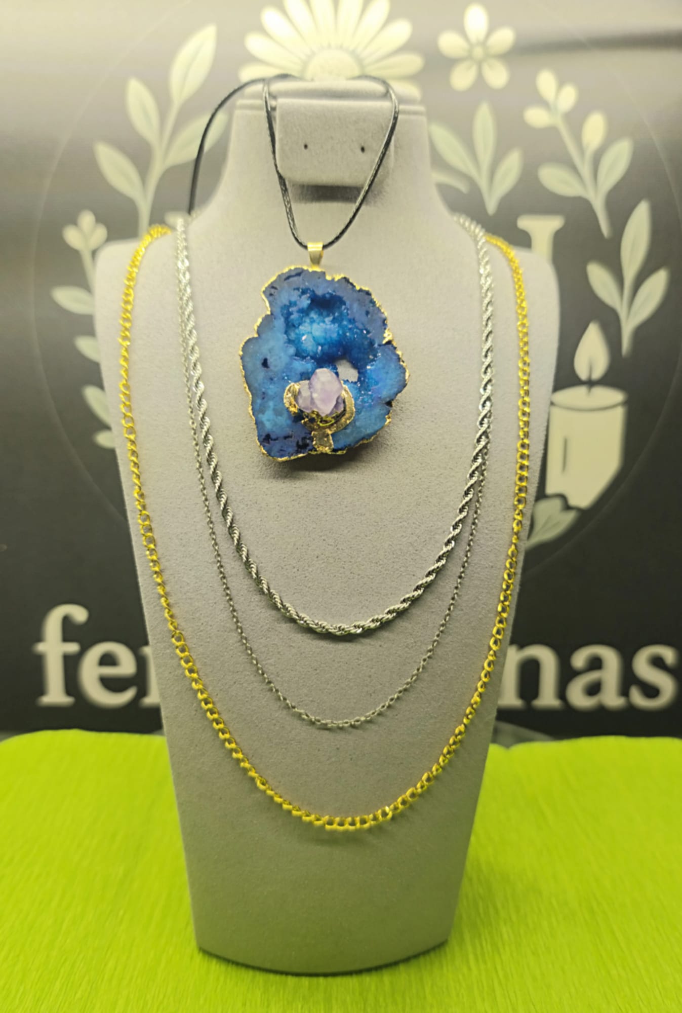 Pendentif Pierre - Chakra 6