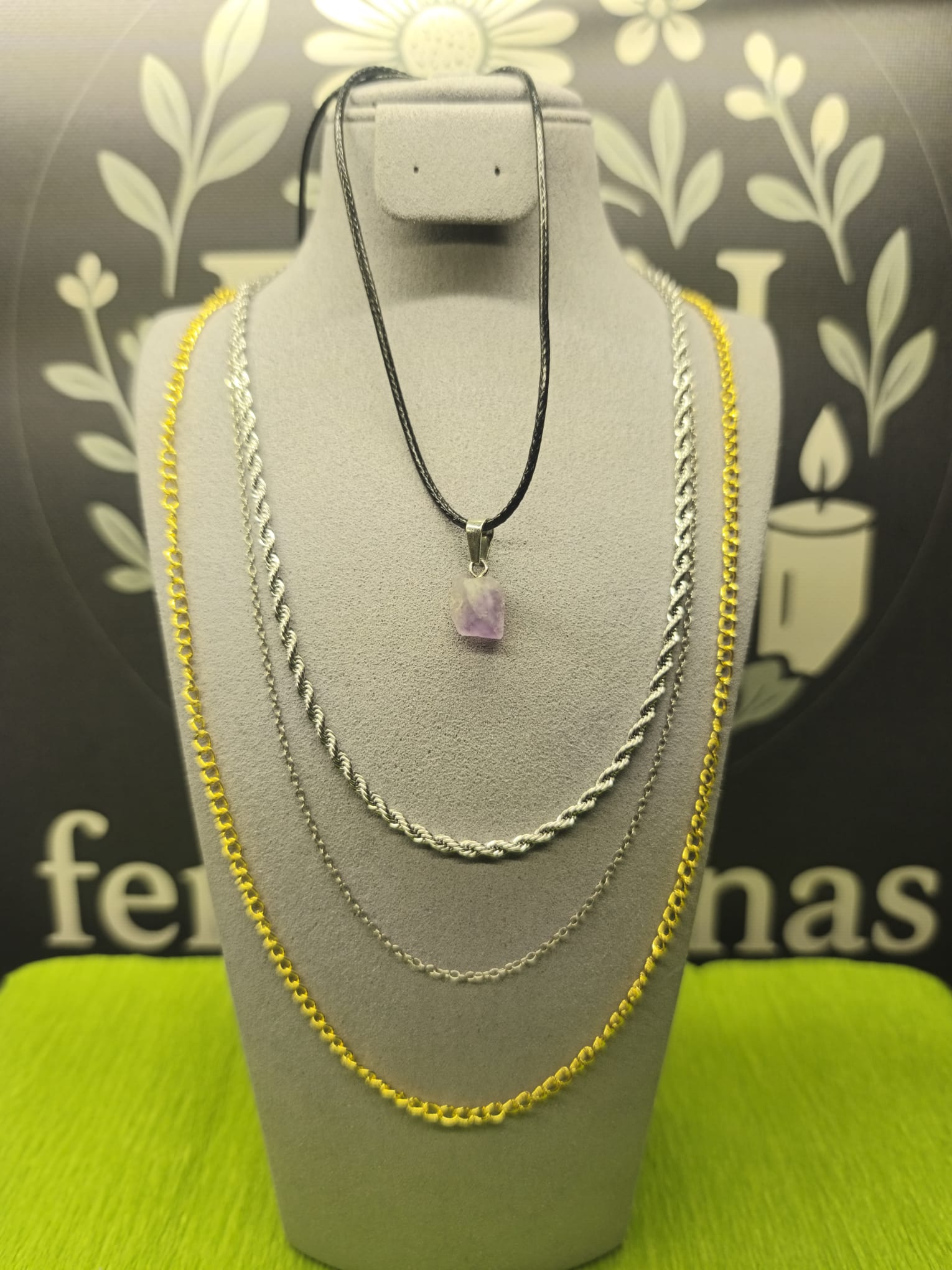 Pendentif Pierre - Chakra 10