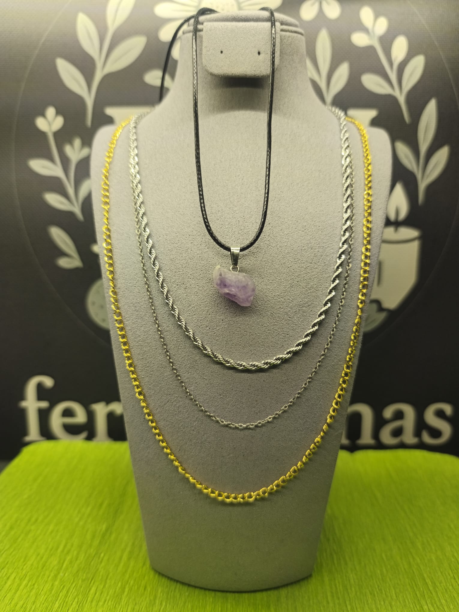 Pendentif Pierre -Chakra 12