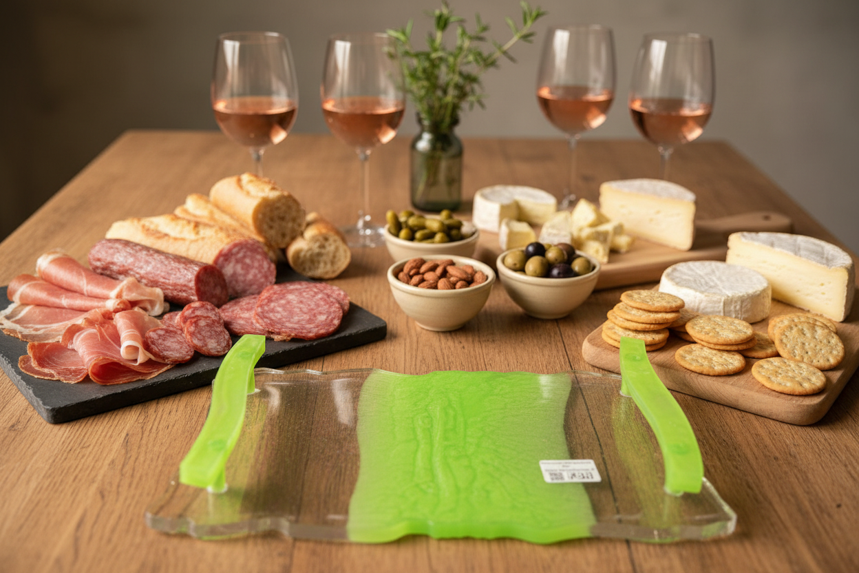 Création - Plateau en résine avec poignées (à partir de 25.90€)