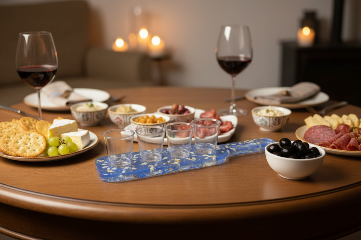 Création - Plateau repose verres ou verrines (non fournis à partir de 15.90€)