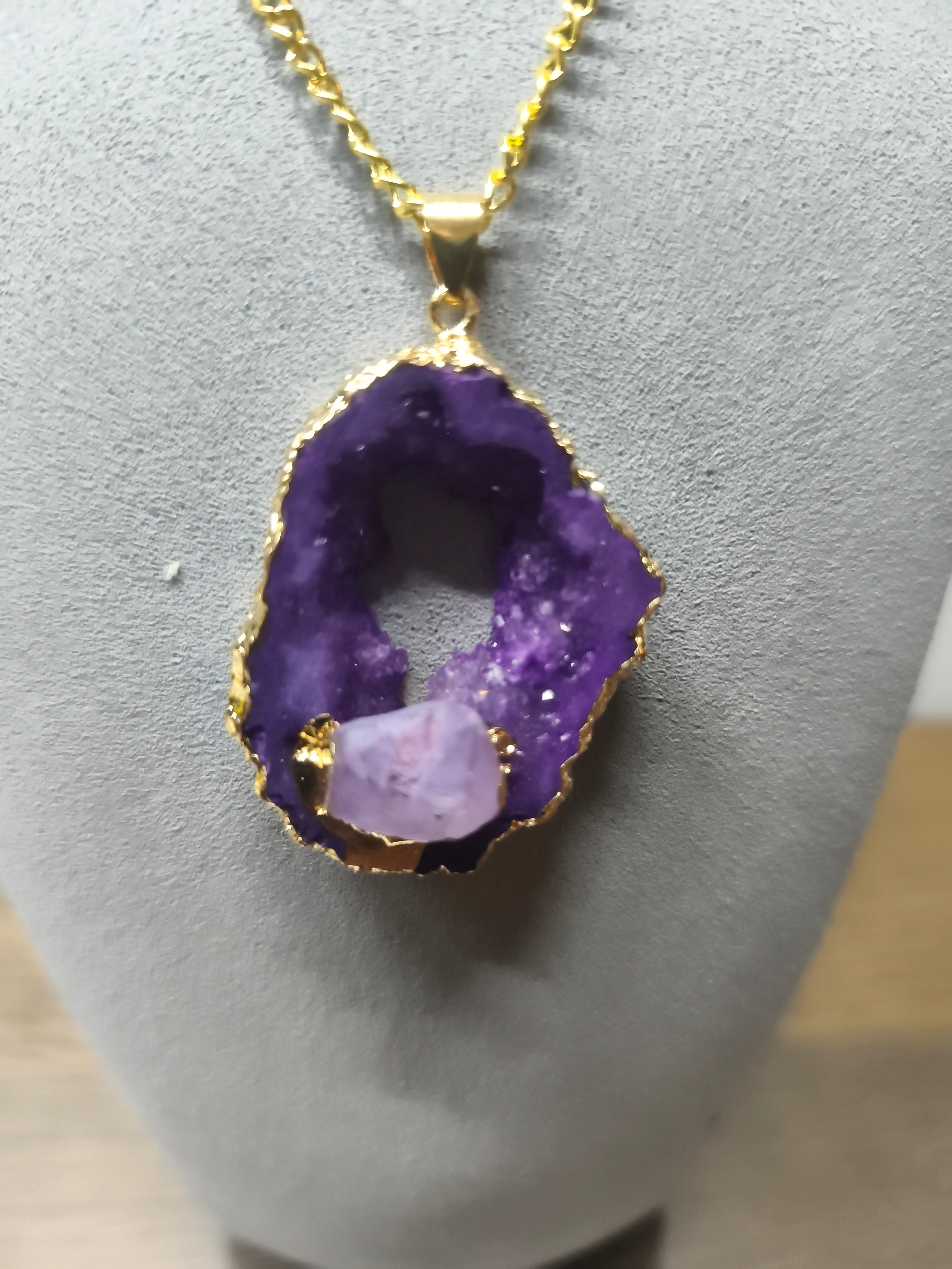 Pendentif Pierre - Chakra 4