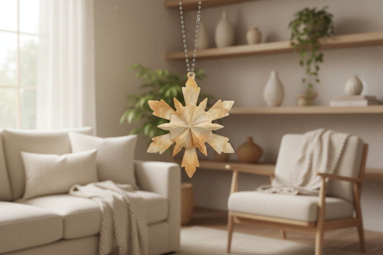 Décoration - Flocon / Etoile - Minérale (à partir de 5€)
