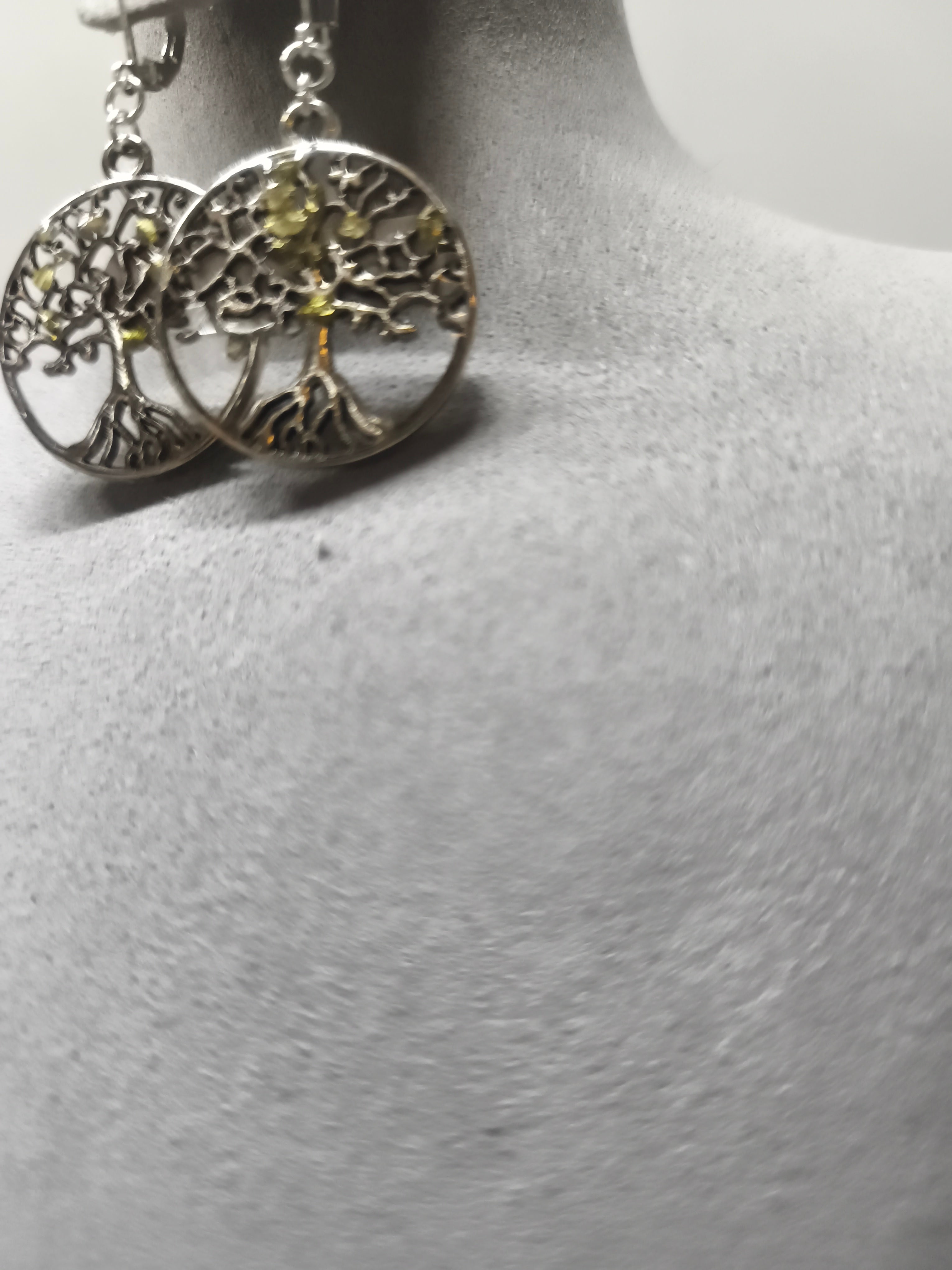 Boucles d'oreilles arbres de vie n°10