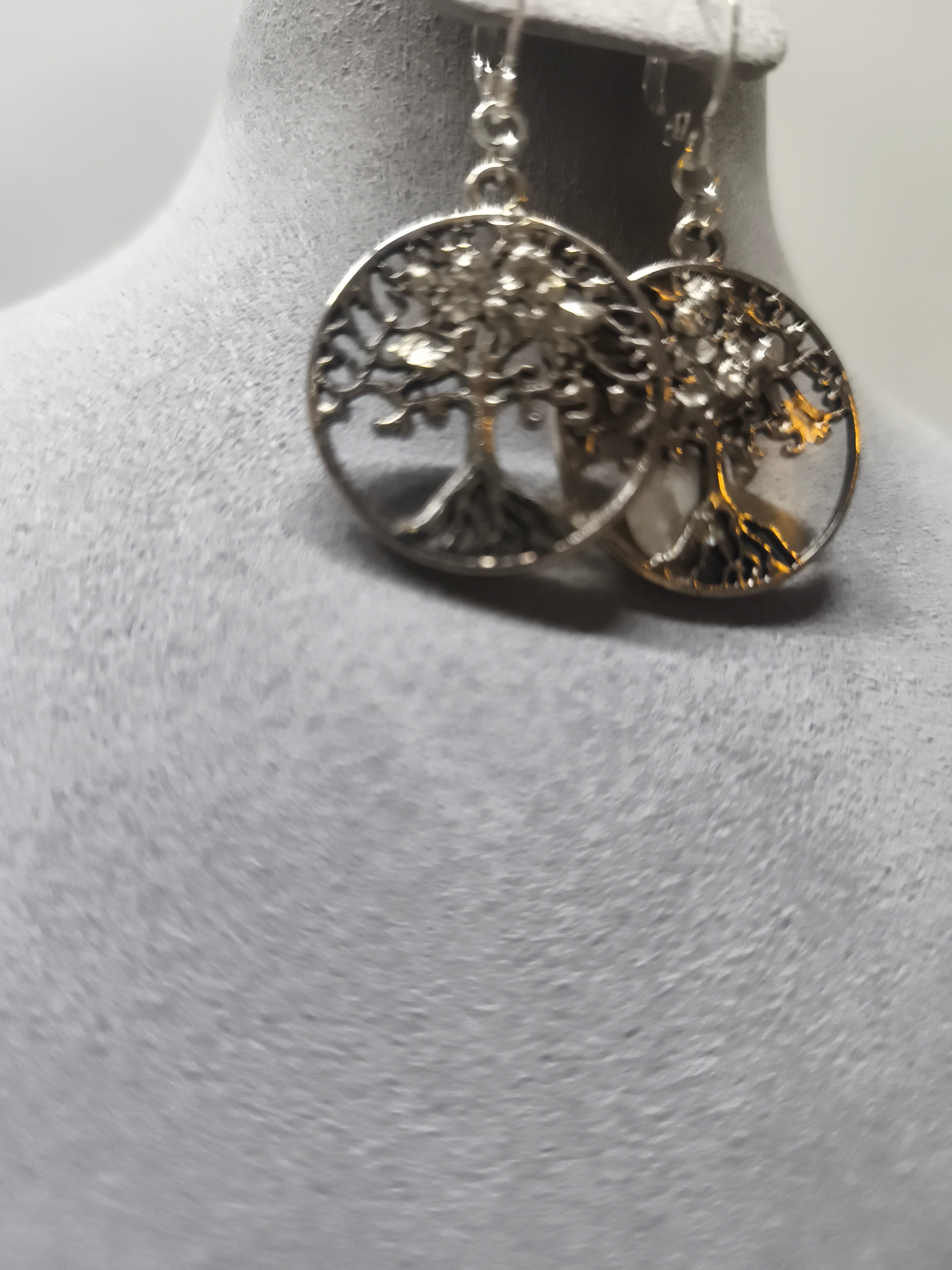 Boucles d'oreilles arbre de vie n°4