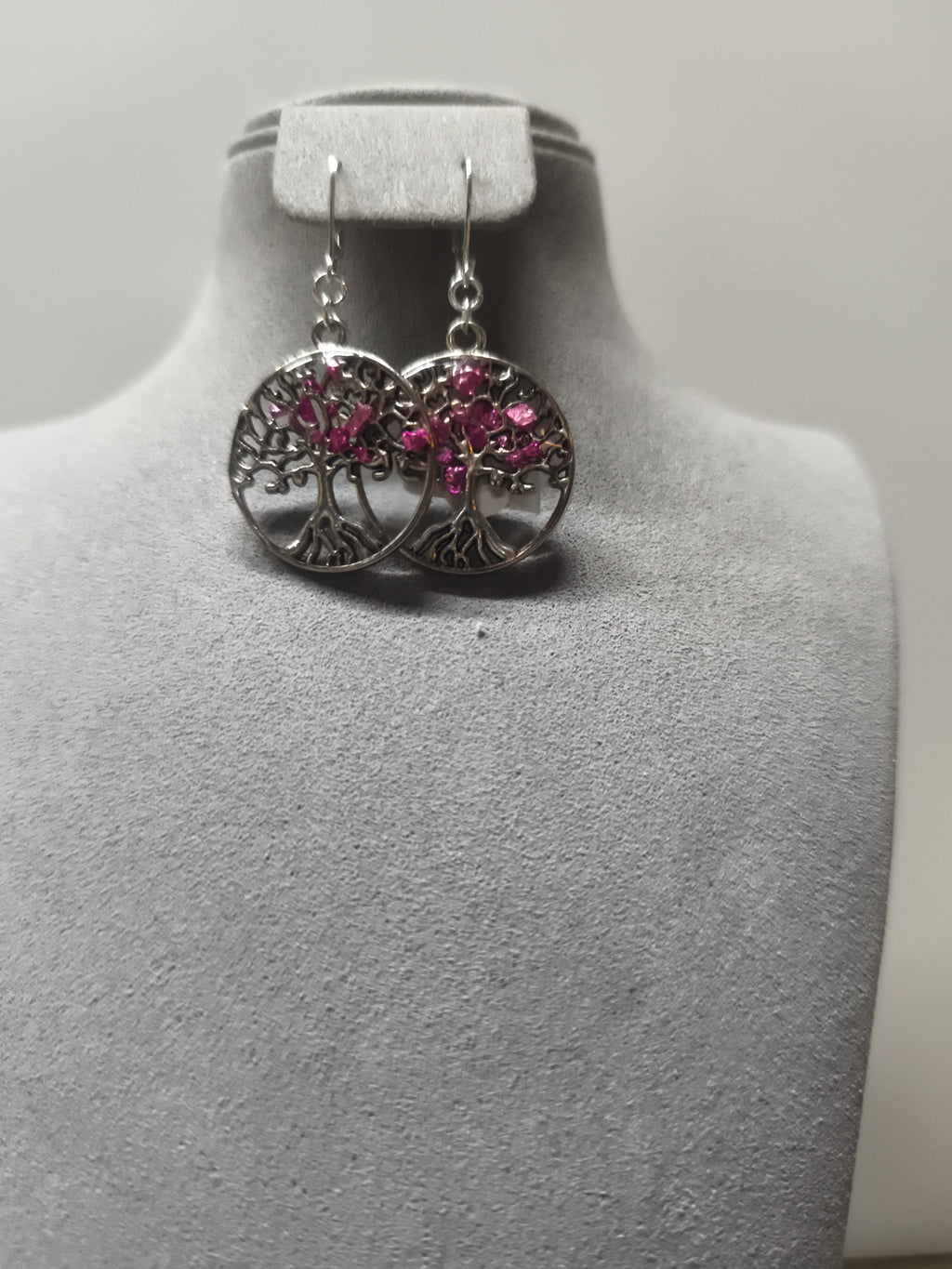 Boucles d'oreilles arbre de vie n°9