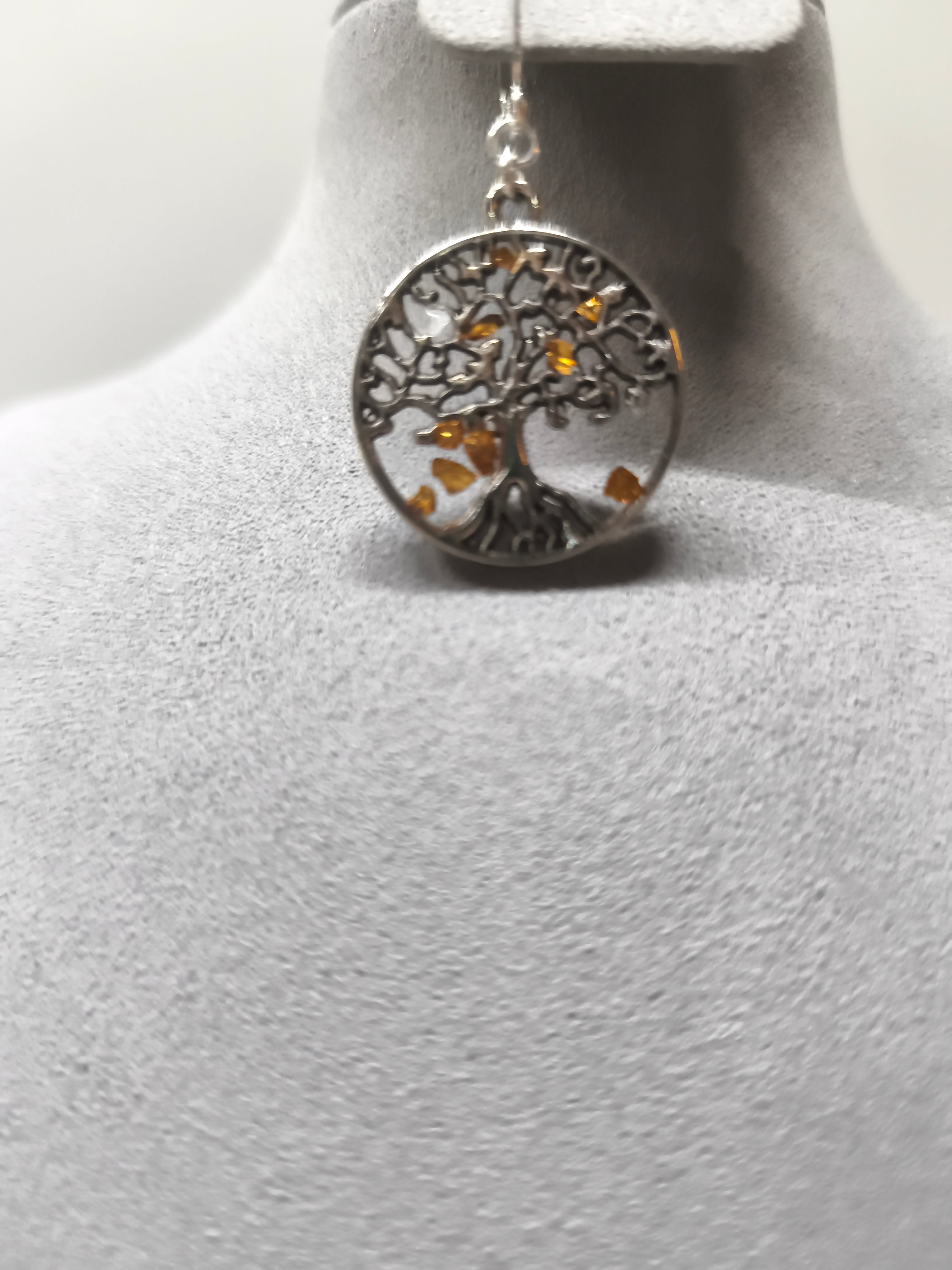 Boucles d'oreilles arbre de vie n°3