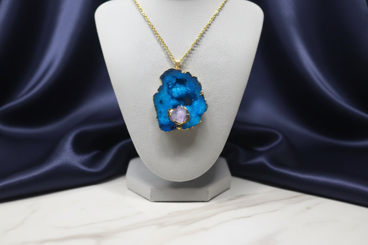 Pendentif Pierre - Chakra 6