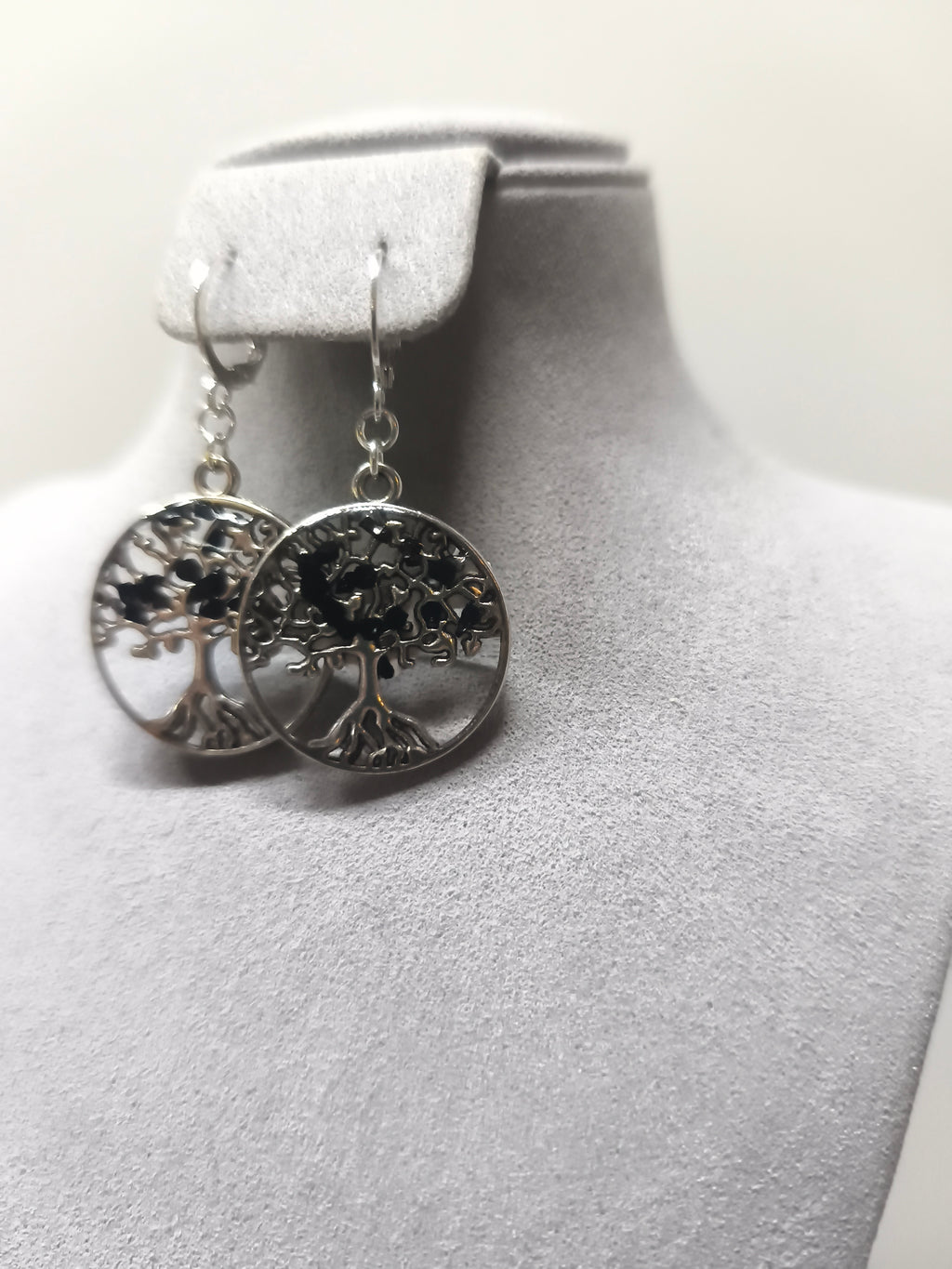 Boucles d'oreilles arbre de vie n°6