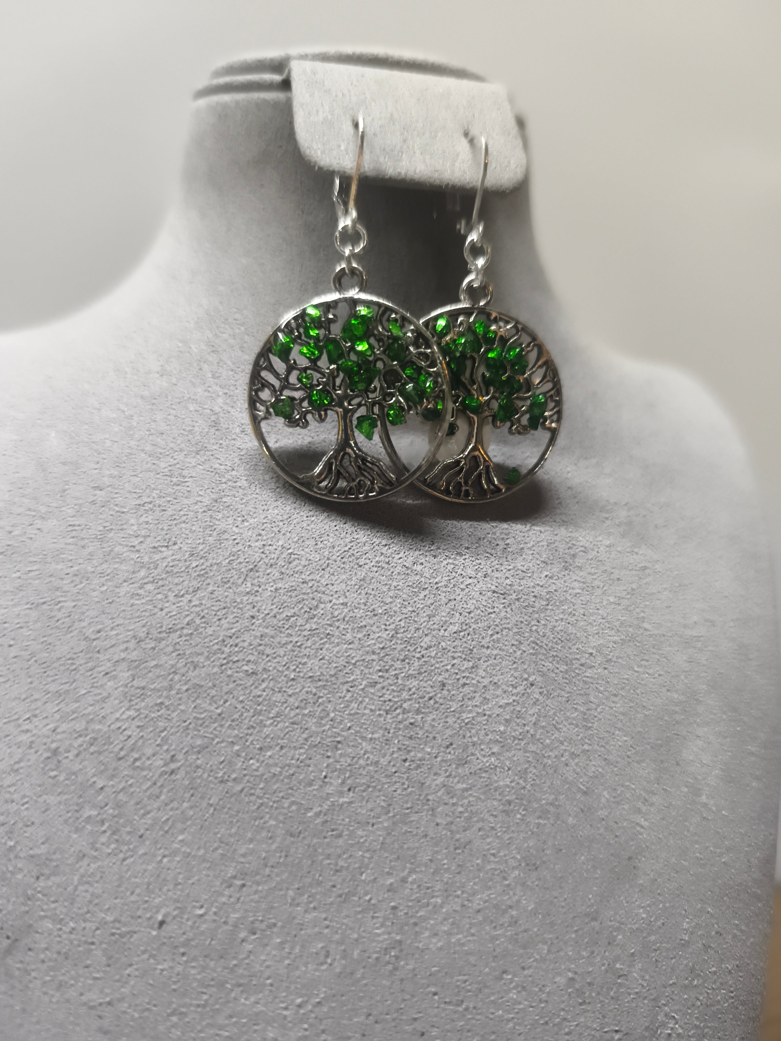 Boucles d'oreilles arbre de vie n°7