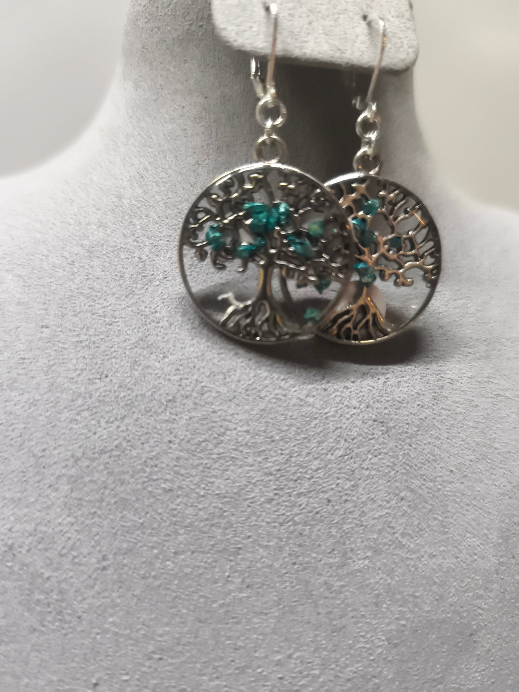 Boucles d'oreilles arbre de vie n°8