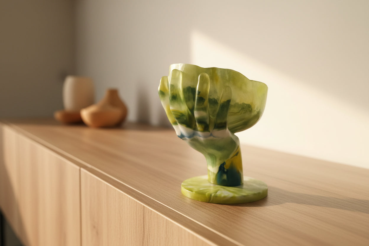 Création  - Porte bougie / Cendrier - Minérale (à partir de 19.90€)