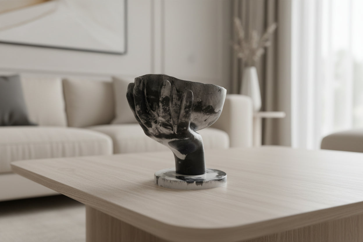 Création  - Porte bougie / Cendrier - Minérale (à partir de 19.90€)
