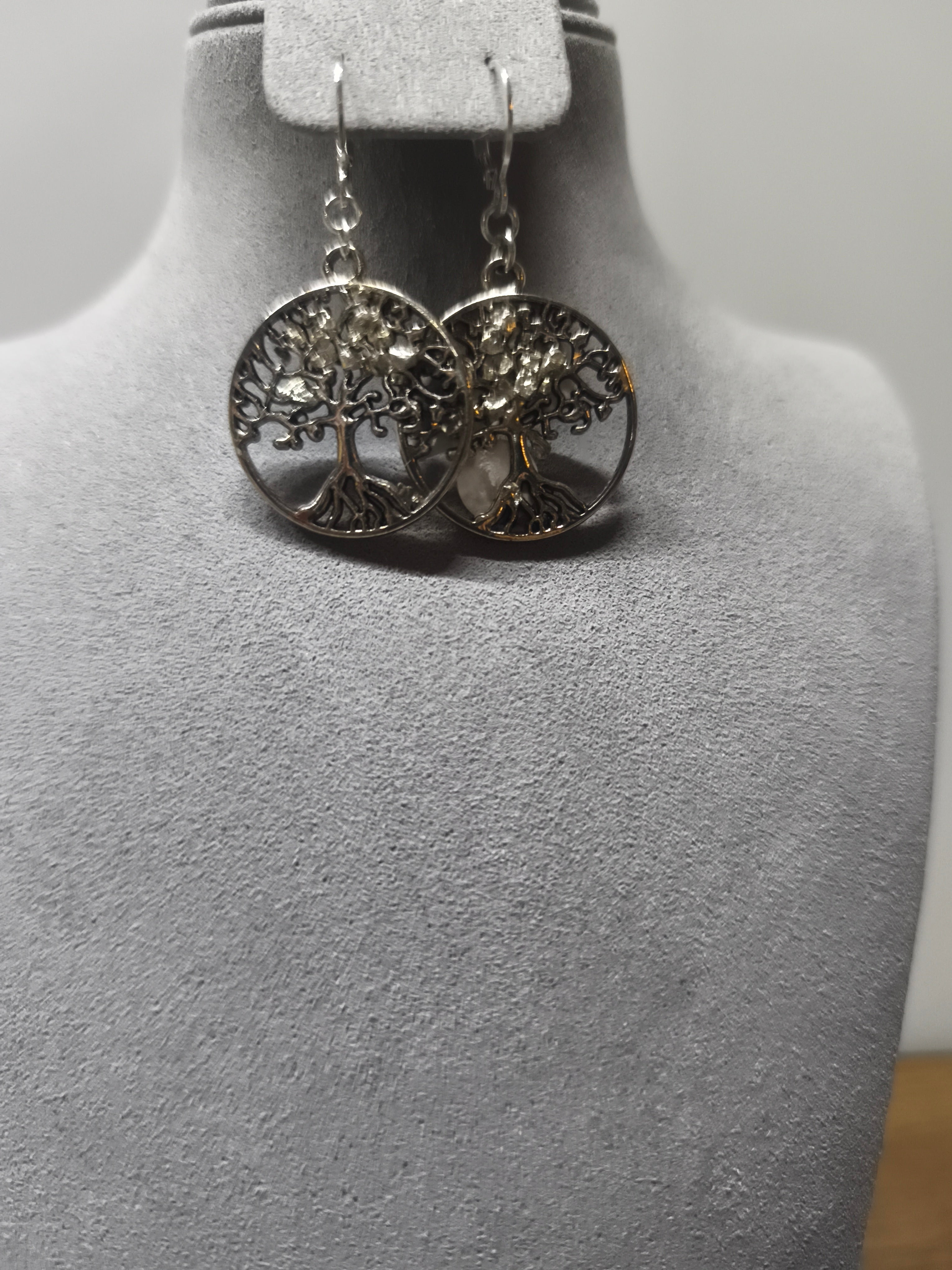 Boucles d'oreilles arbre de vie n°4