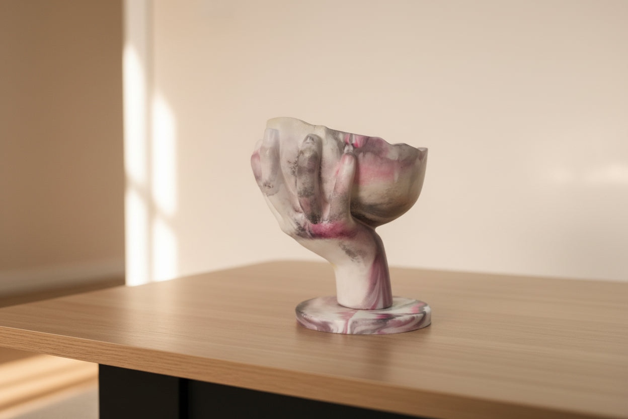 Création  - Porte bougie / Cendrier - Minérale (à partir de 19.90€)
