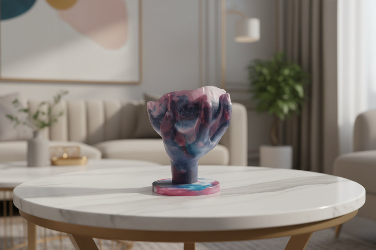 Création  - Porte bougie / Cendrier - Minérale (à partir de 19.90€)