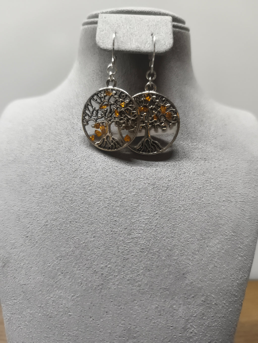 Boucles d'oreilles arbre de vie n°3